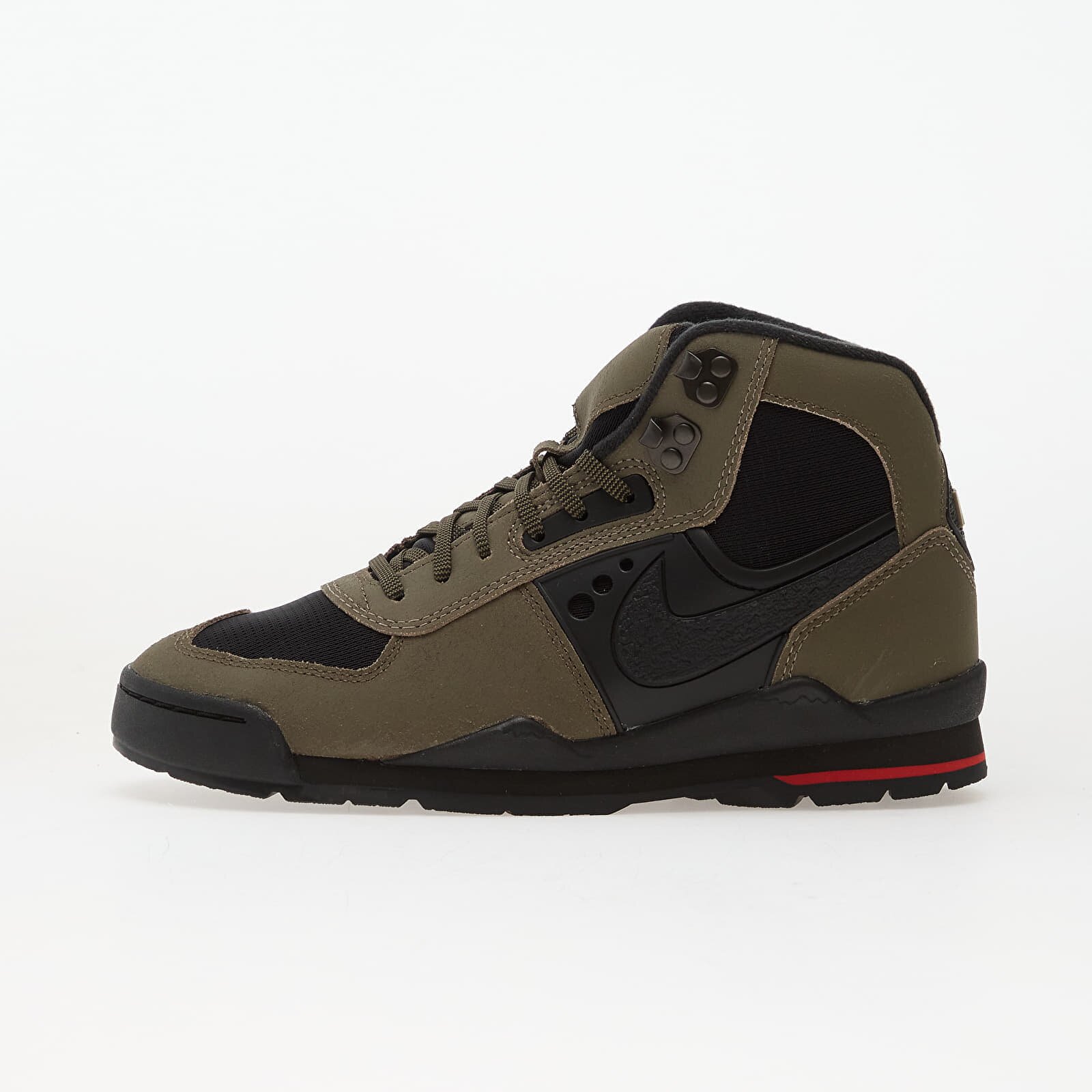 Nike Сникърси Baltro Olive Khaki/ Black-University Red