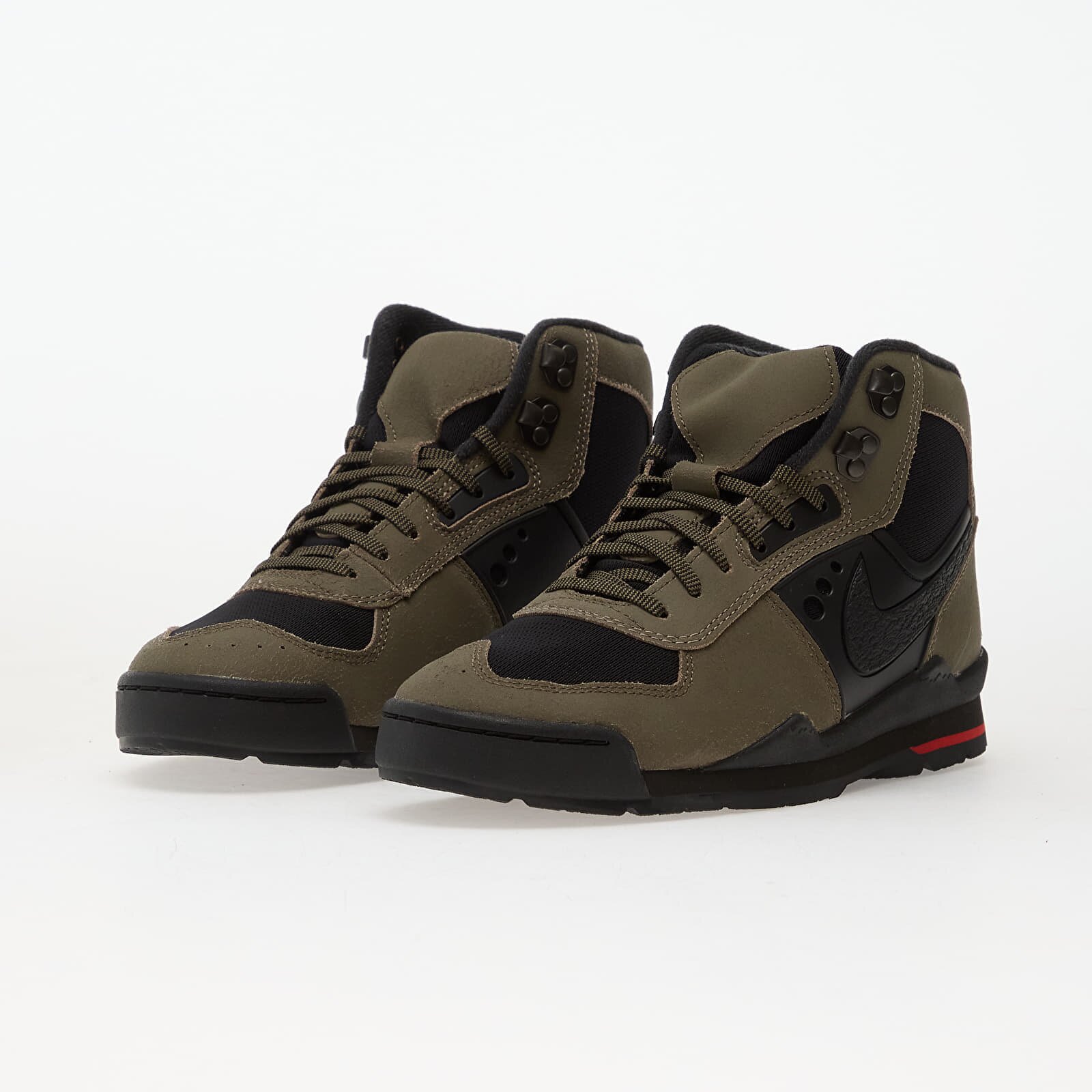 Nike Сникърси Baltro Olive Khaki/ Black-University Red