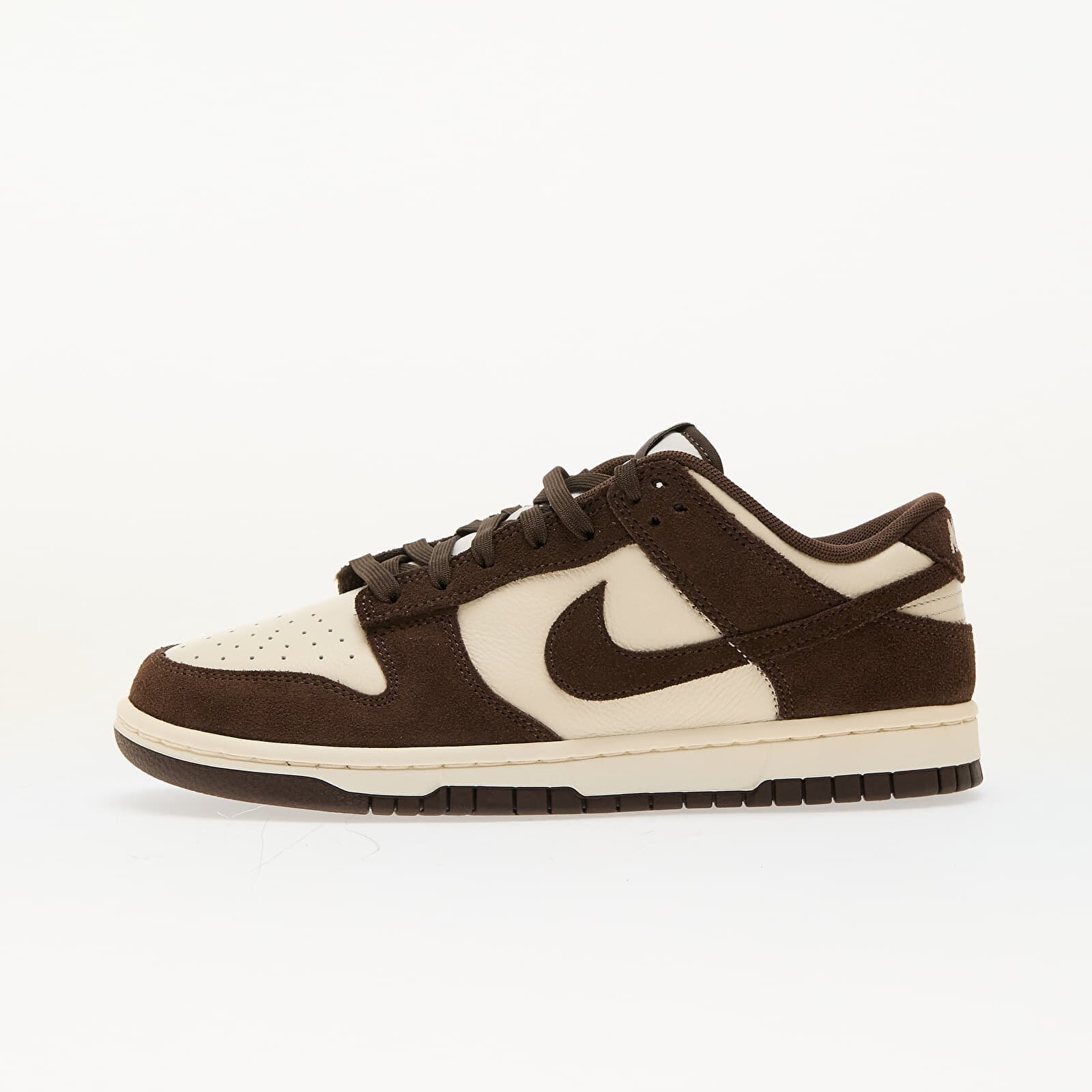 Nike Сникърси Dunk Low Retro Se Leather/Suede Pale Ivory/ Baroque Brown-Pale Ivory