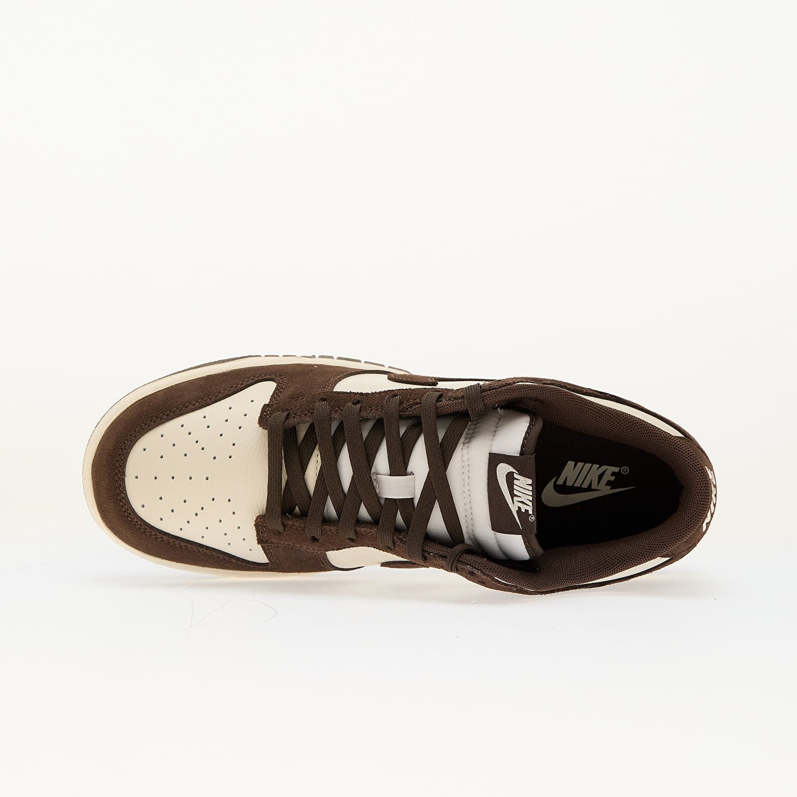 Nike Сникърси Dunk Low Retro Se Leather/Suede Pale Ivory/ Baroque Brown-Pale Ivory