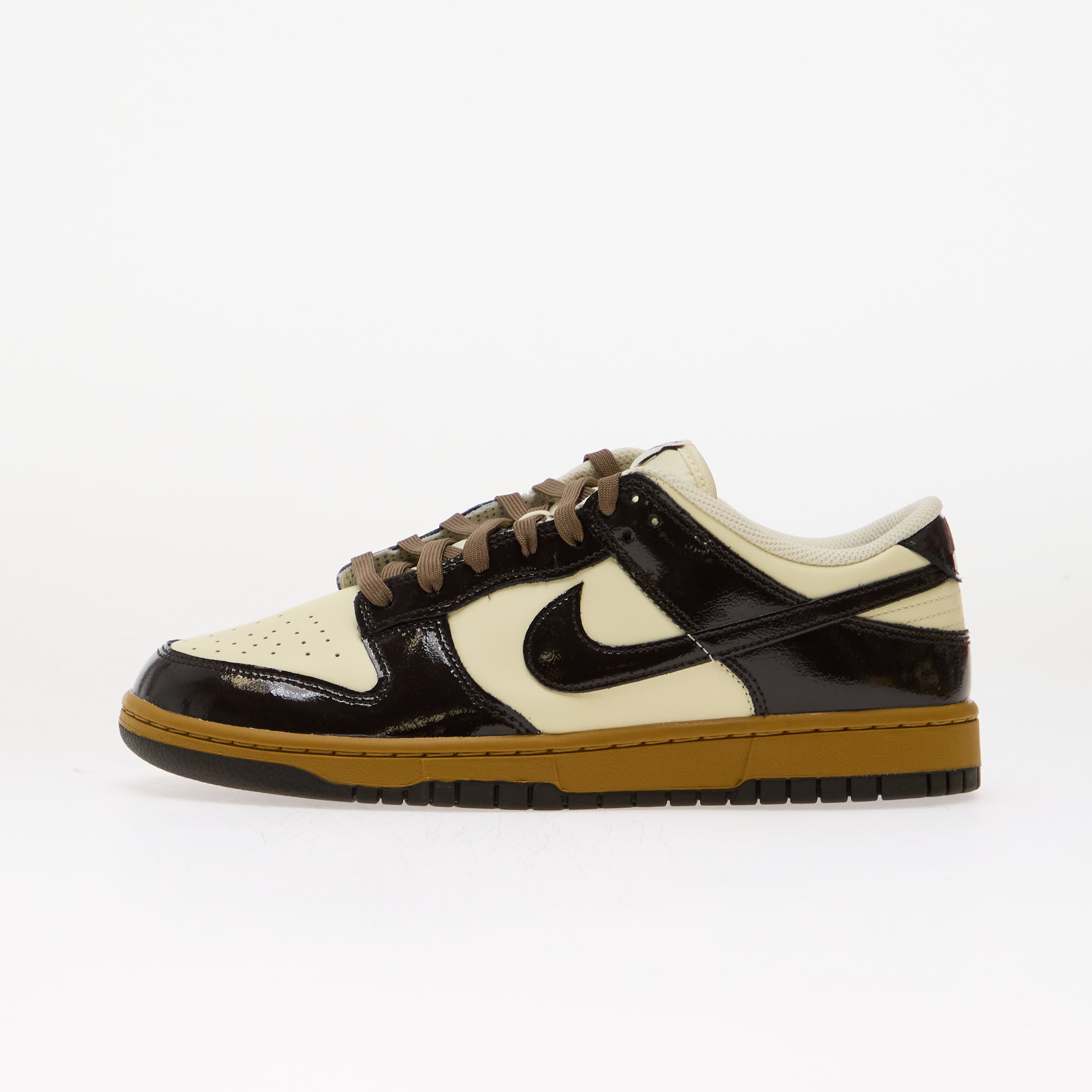 Nike Сникърси Dunk Low Retro Shadow Brown/ Shadow Brown-Coconut Milk