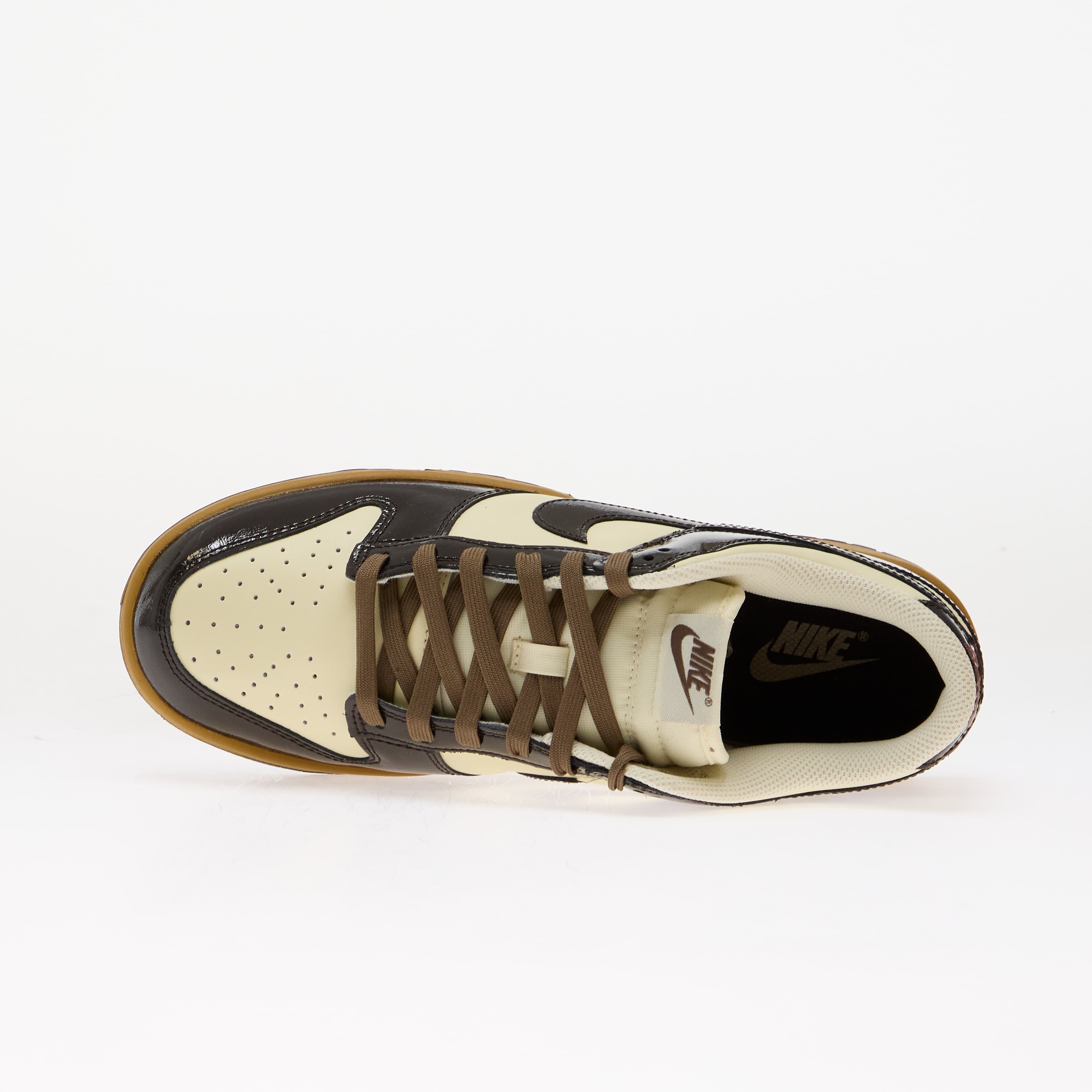 Nike Сникърси Dunk Low Retro Shadow Brown/ Shadow Brown-Coconut Milk