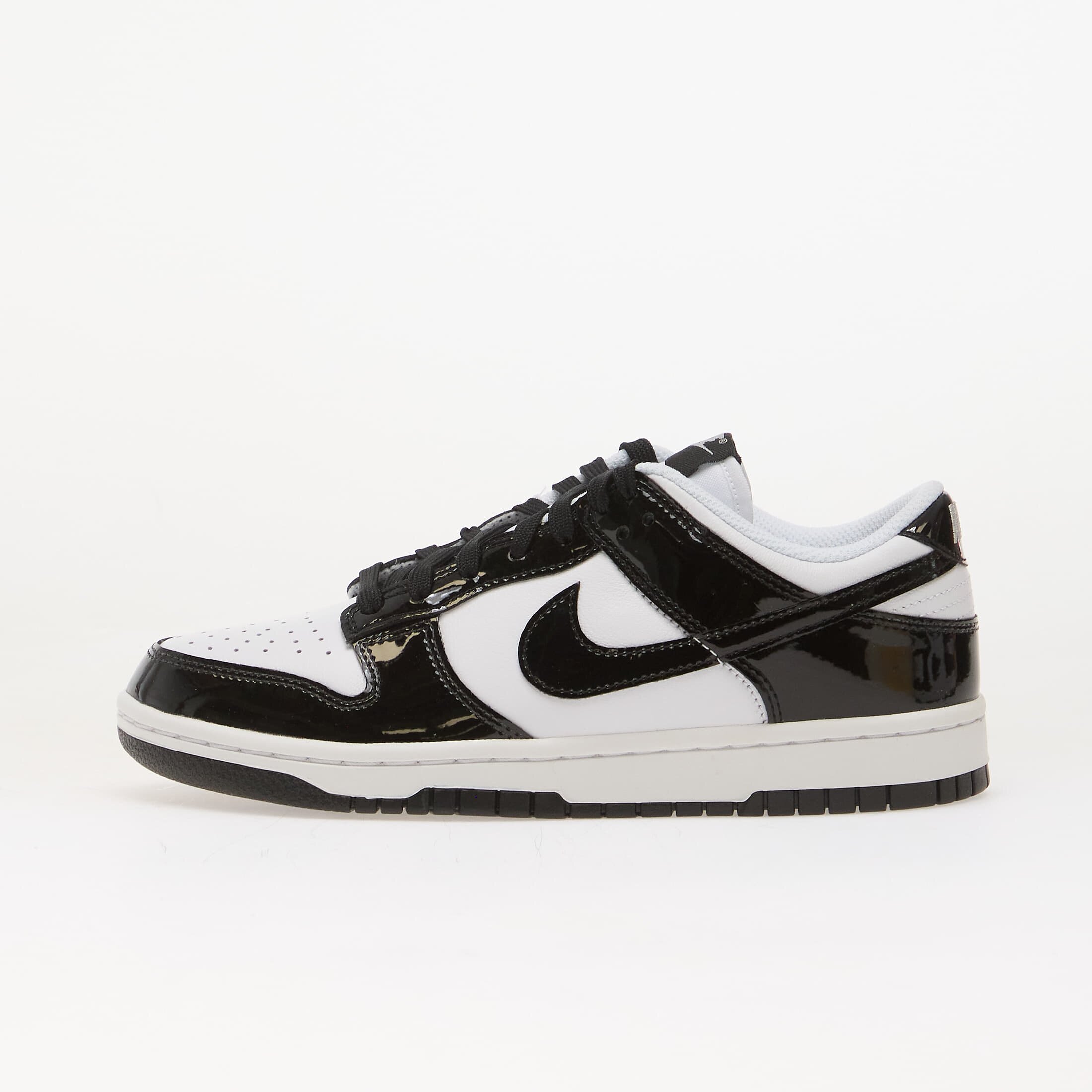 Nike Сникърси Dunk Low SE White/ Black-White-Metallic Silver
