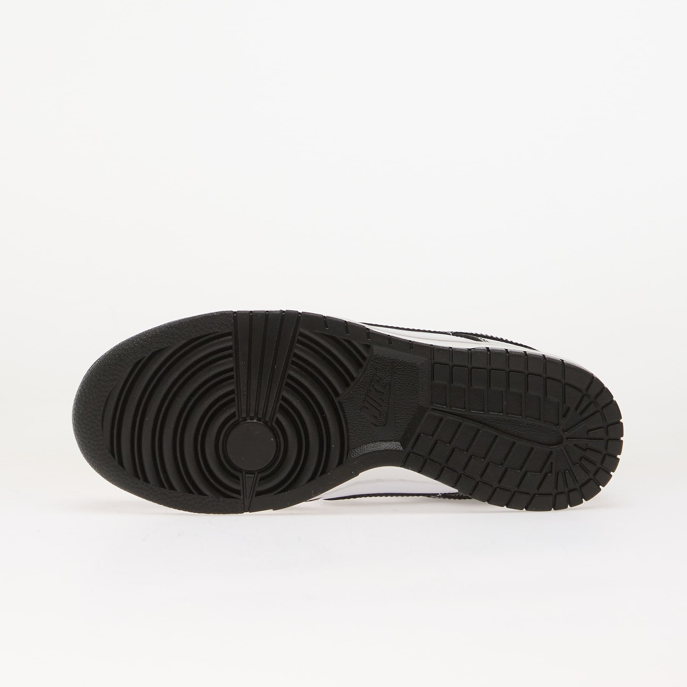 Nike Сникърси Dunk Low SE White/ Black-White-Metallic Silver