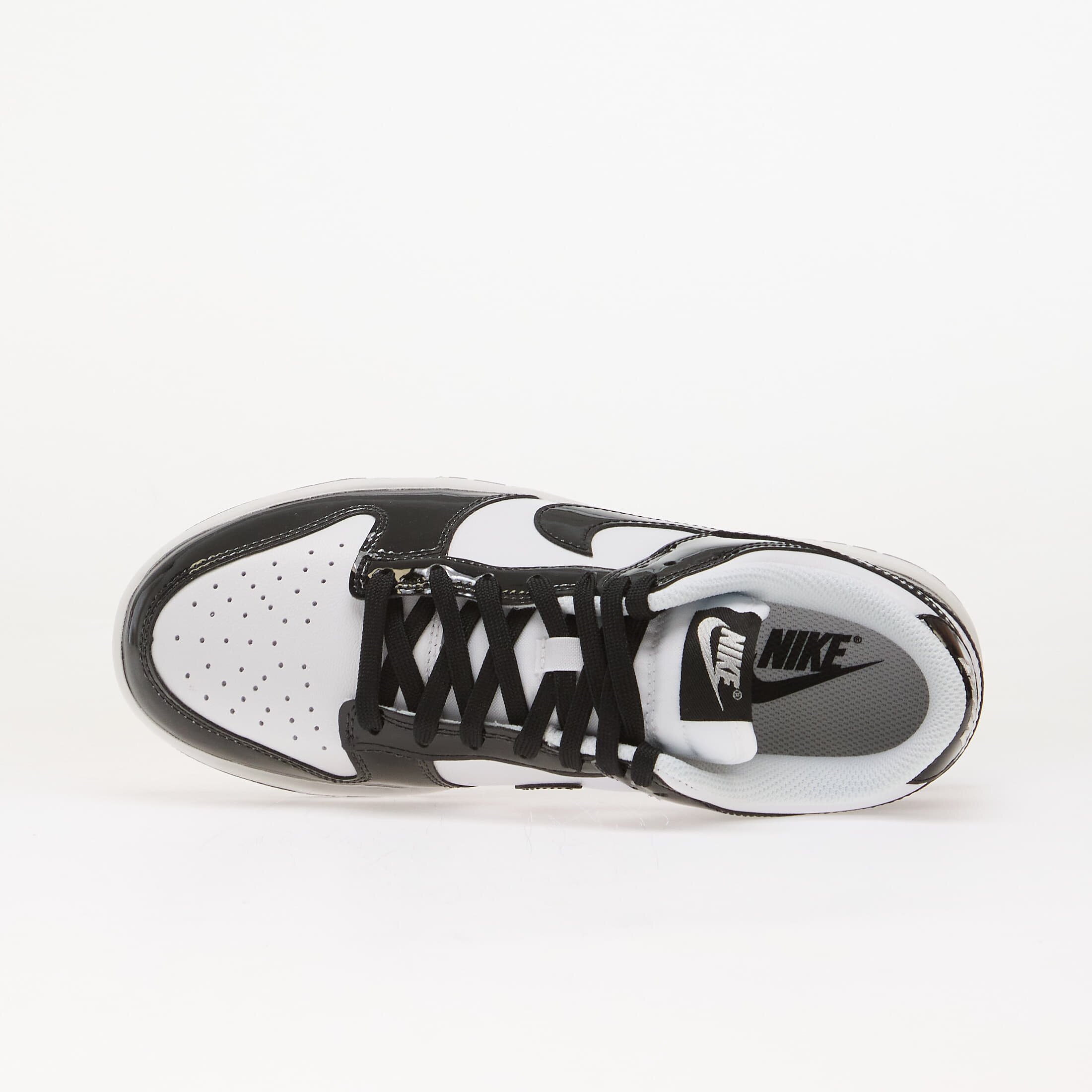 Nike Сникърси Dunk Low SE White/ Black-White-Metallic Silver