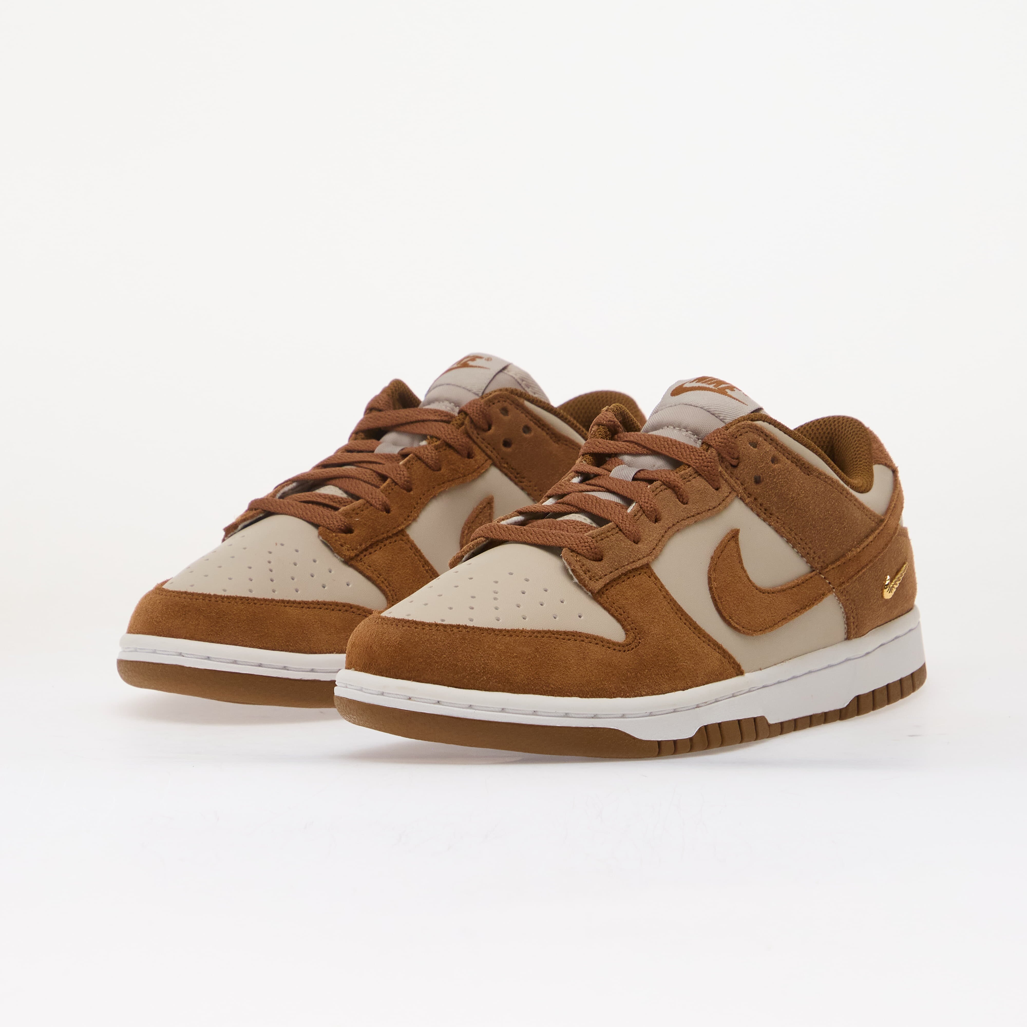 Nike Сникърси Dunk Low Suede Lt British Tan/ Lt British Tan-Cream Ii