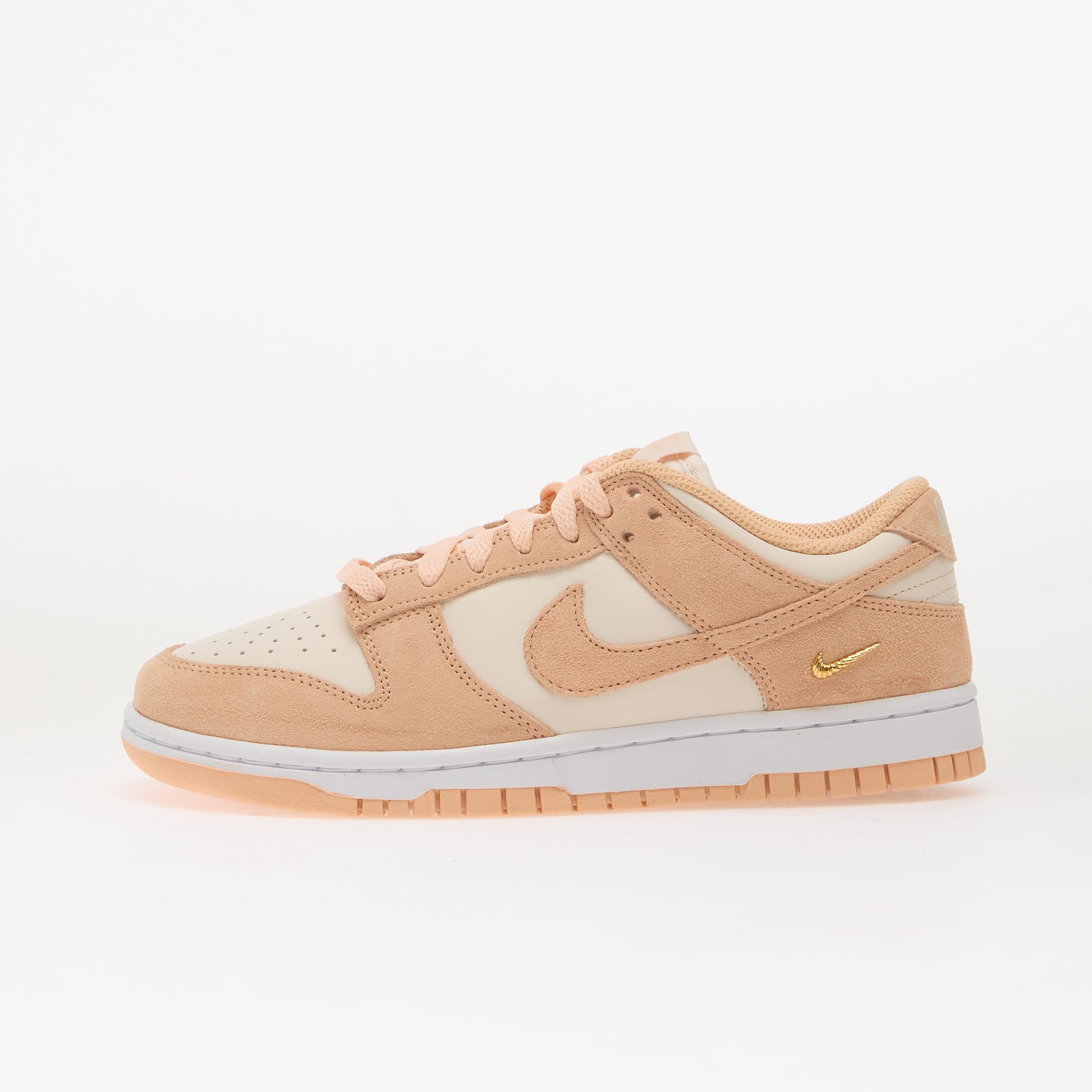 Nike Сникърси Dunk Low Suede Sunset Haze/ Sunset Haze-Chalk-White