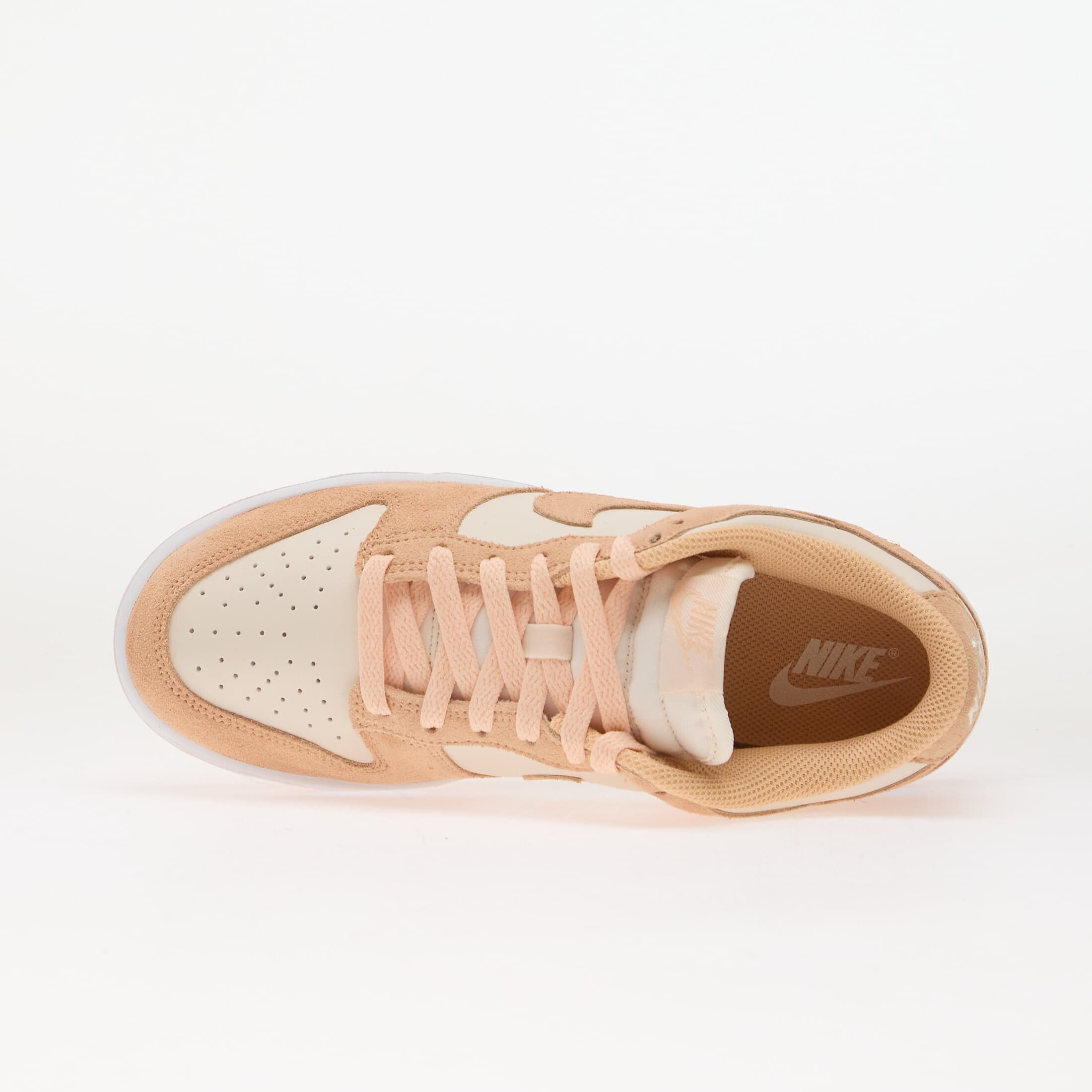 Nike Сникърси Dunk Low Suede Sunset Haze/ Sunset Haze-Chalk-White