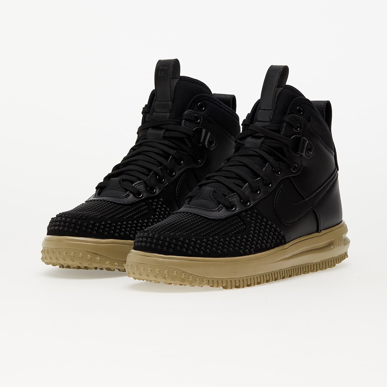 Nike Сникърси Lunar Force 1 Black/ Black-Neutral Olive