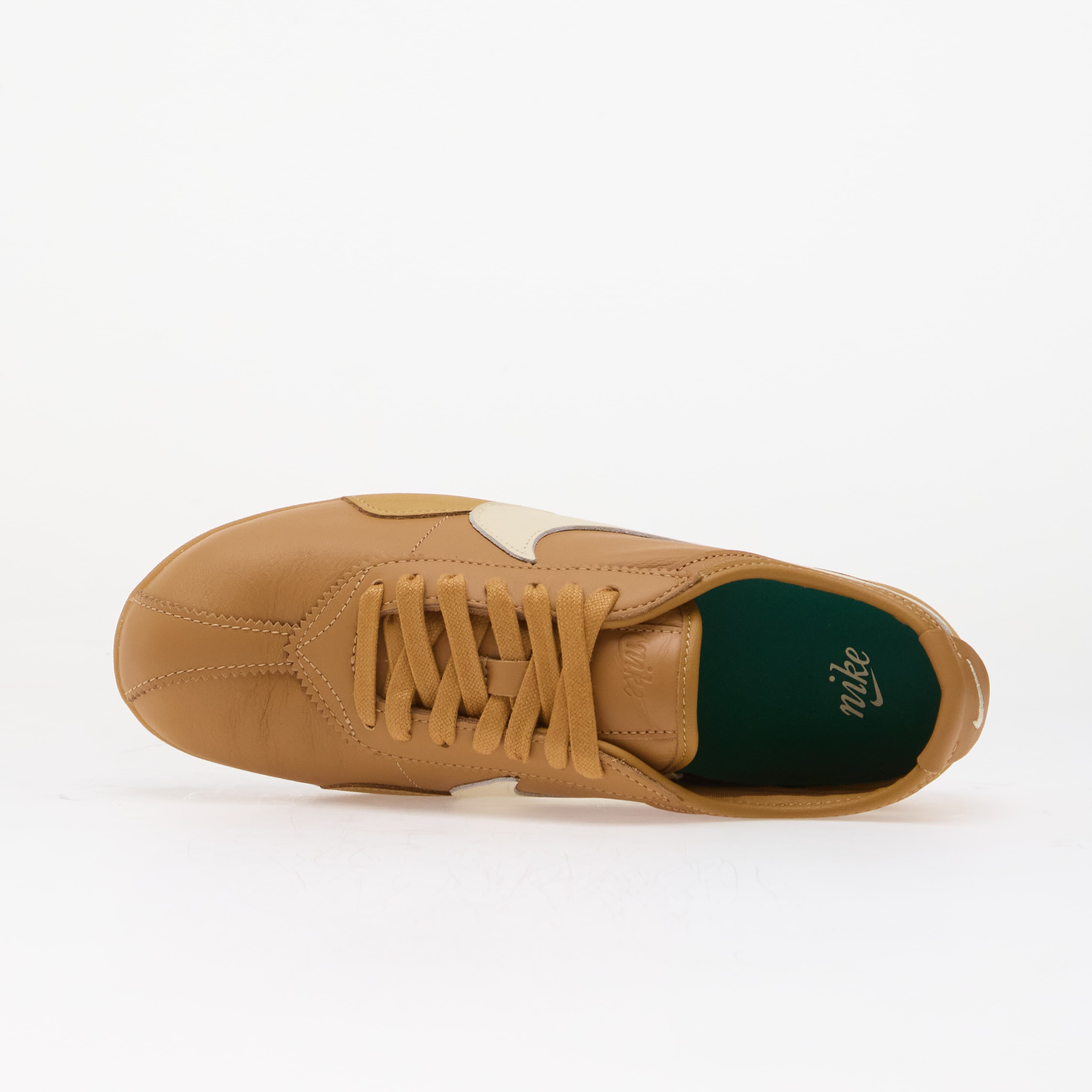 Nike Сникърси Moon Flax/ Pale Ivory-Gum Medium Brown-Malachite