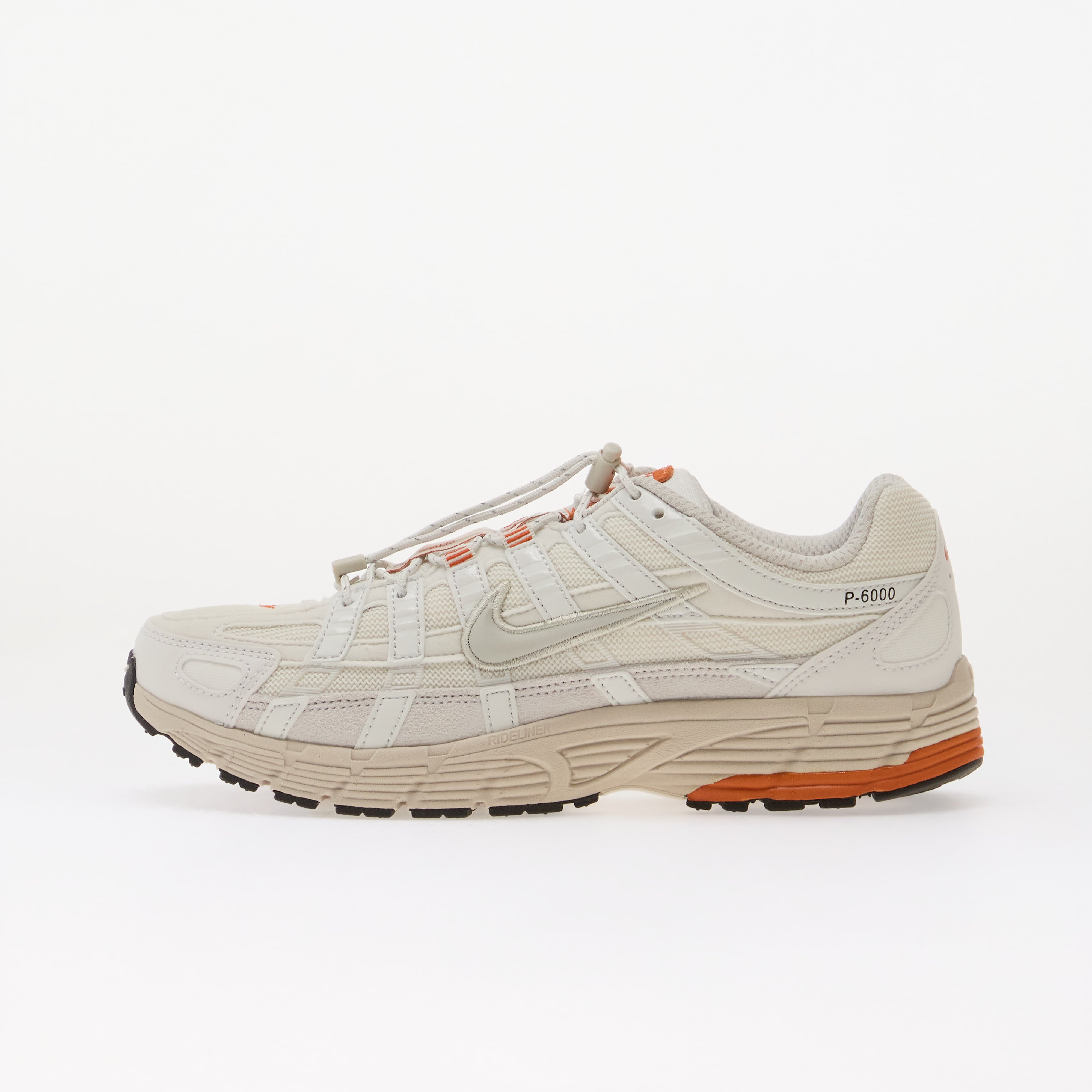 Nike Сникърси P-6000 Summit White/ Light Bone-Campfire Orange