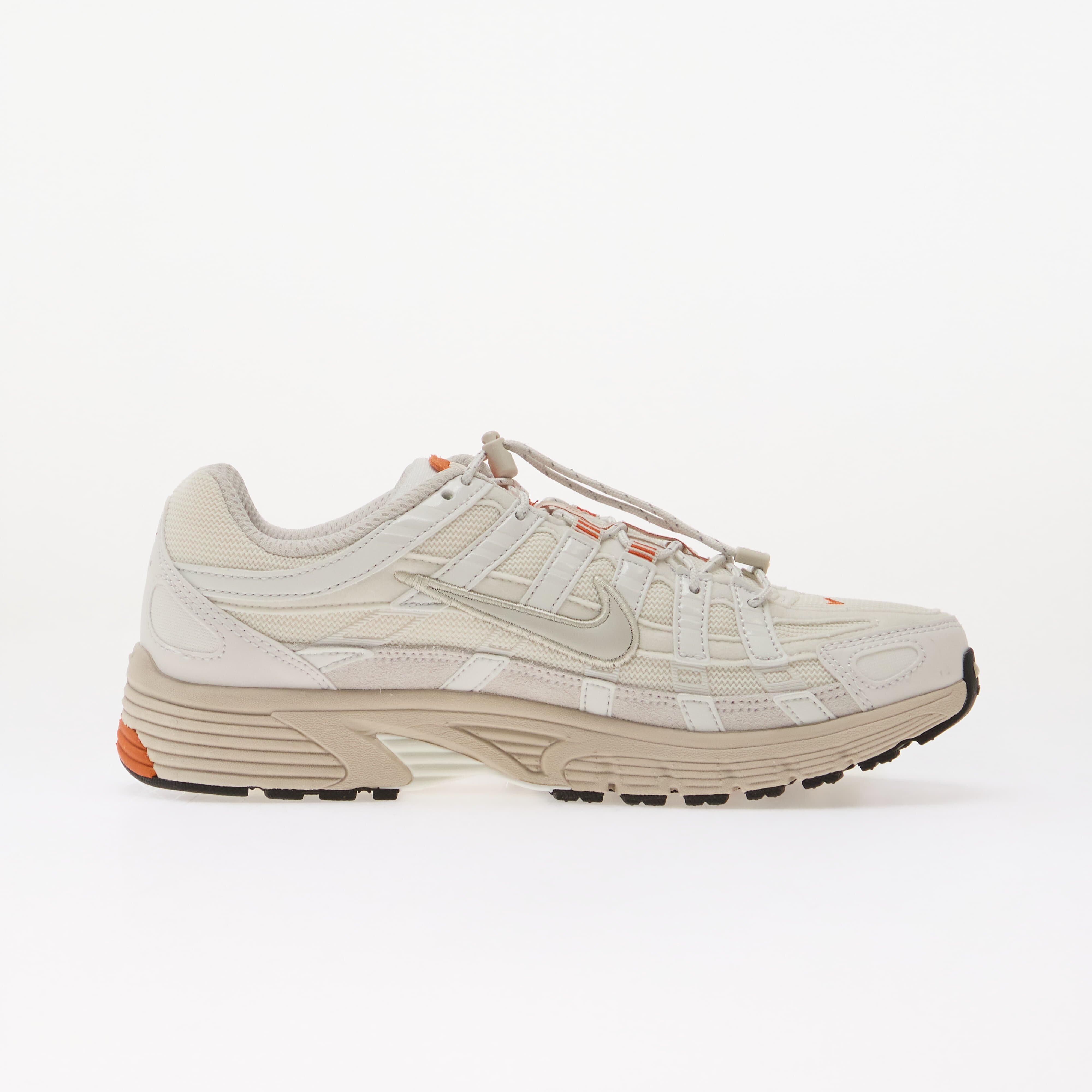 Nike Сникърси P-6000 Summit White/ Light Bone-Campfire Orange