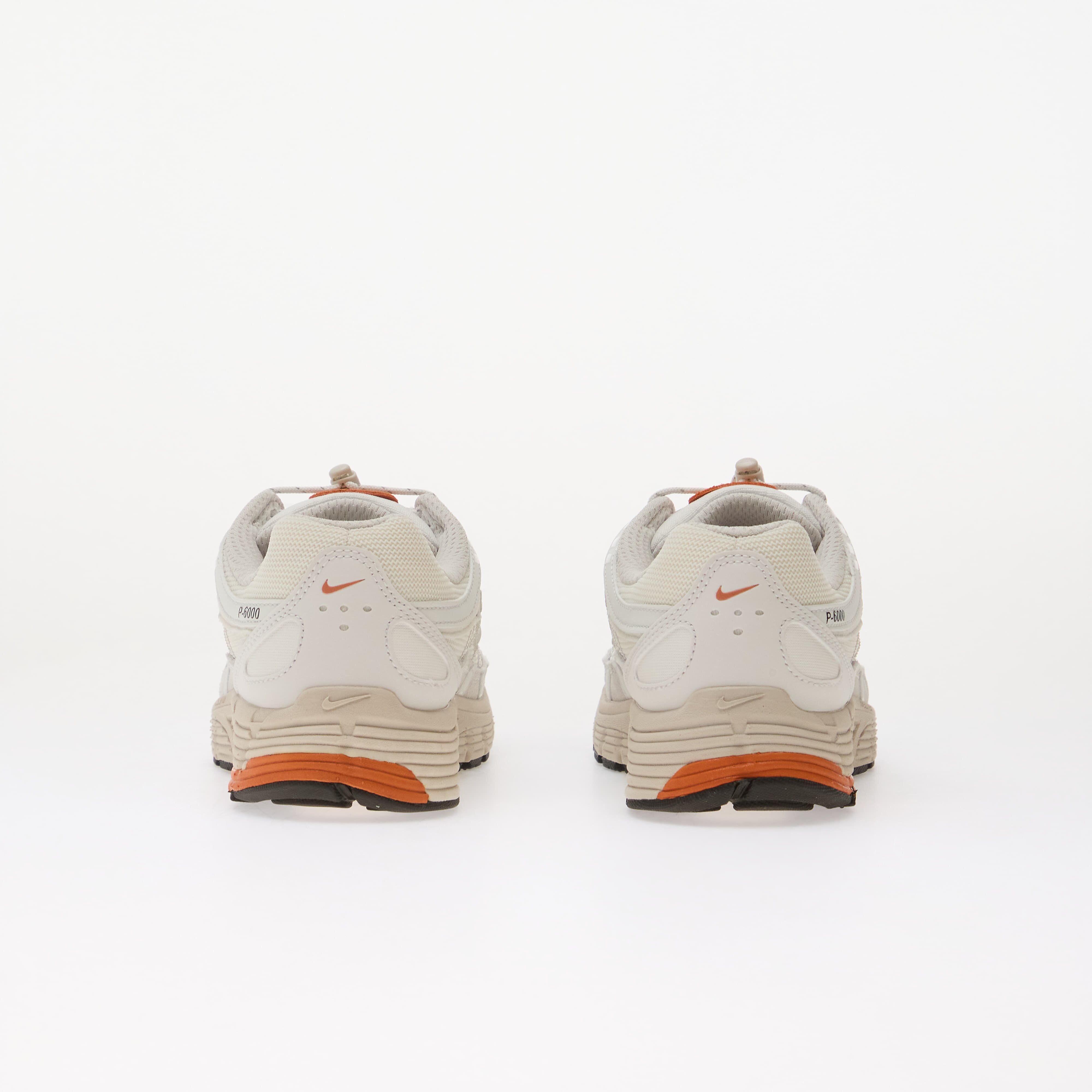 Nike Сникърси P-6000 Summit White/ Light Bone-Campfire Orange