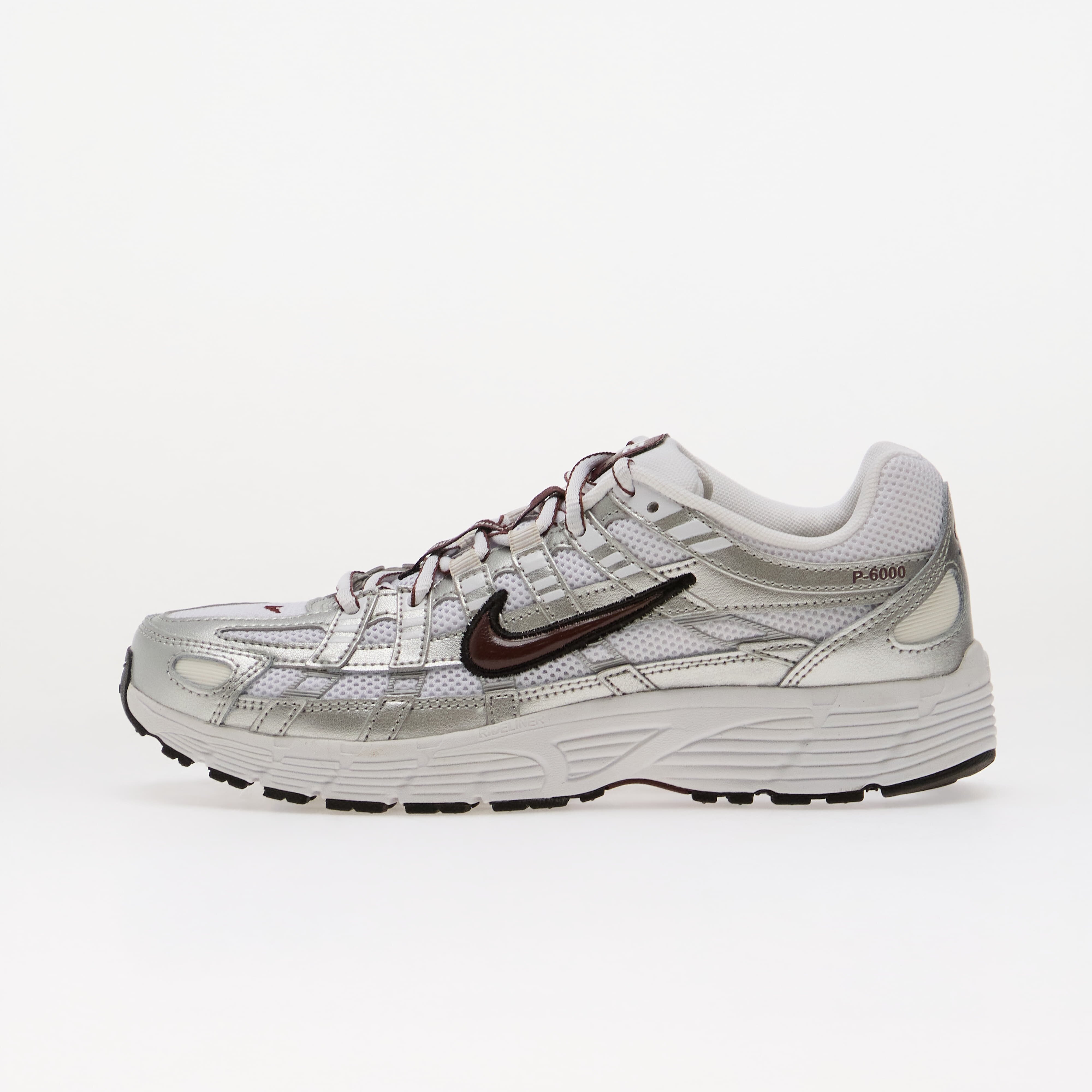 Nike Сникърси P-6000 White/ Mystic Dates-Metallic Silver-Black