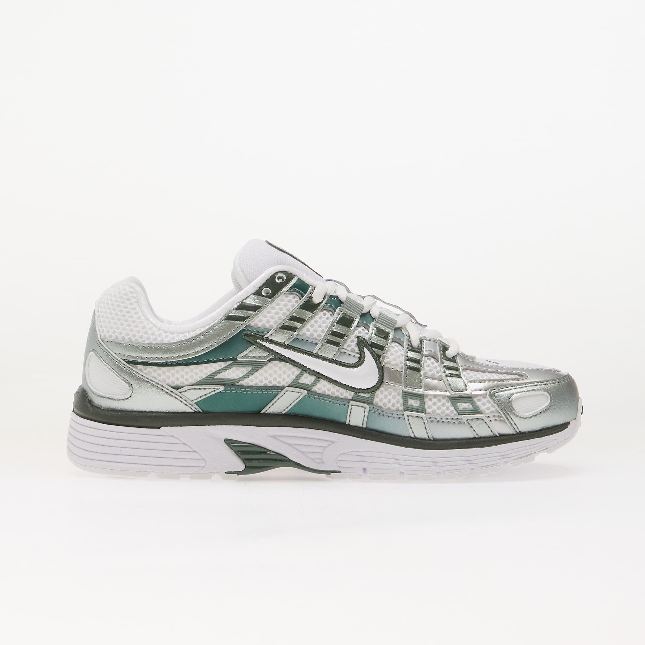 Nike Сникърси P-6000 White/ White-Mica Green-Camo Green