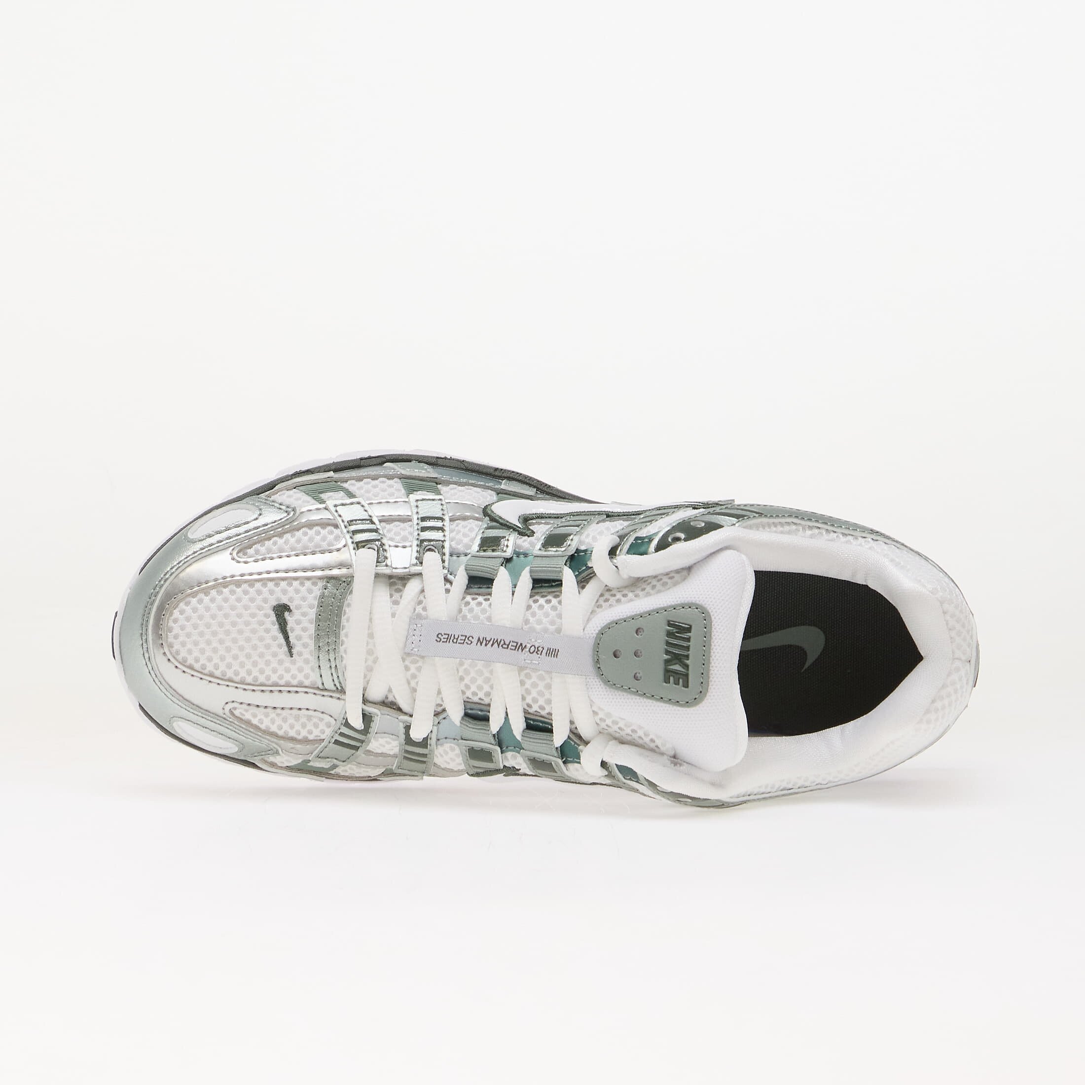 Nike Сникърси P-6000 White/ White-Mica Green-Camo Green