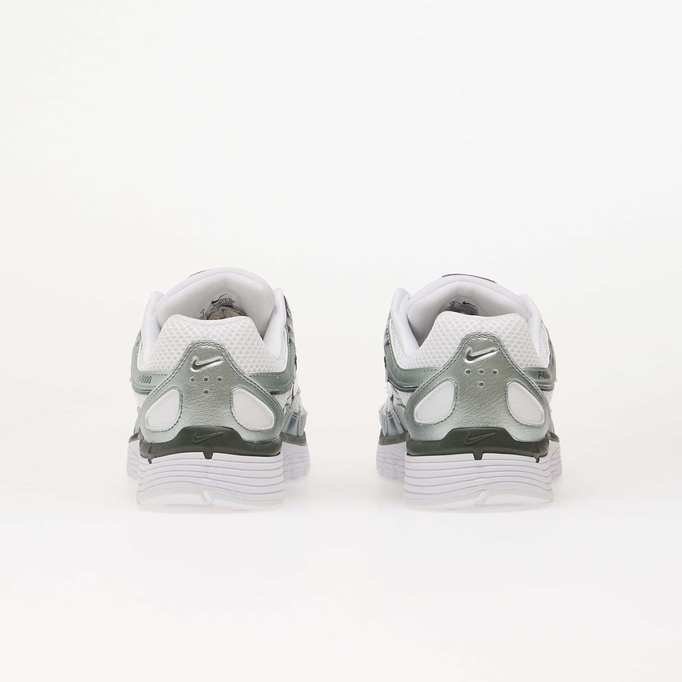 Nike Сникърси P-6000 White/ White-Mica Green-Camo Green