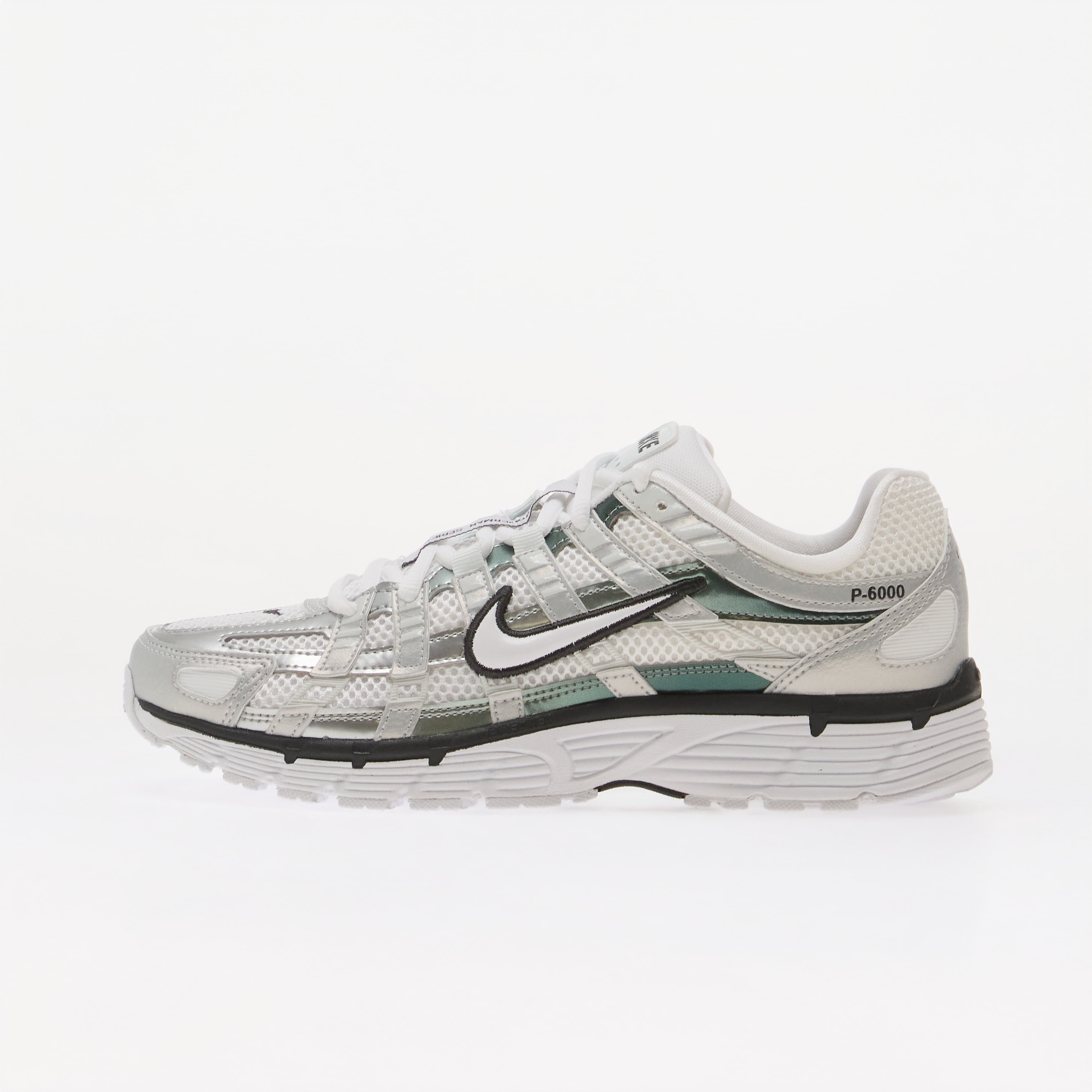 Nike Сникърси P-6000 White/ White-Off White-Dk Smoke Grey