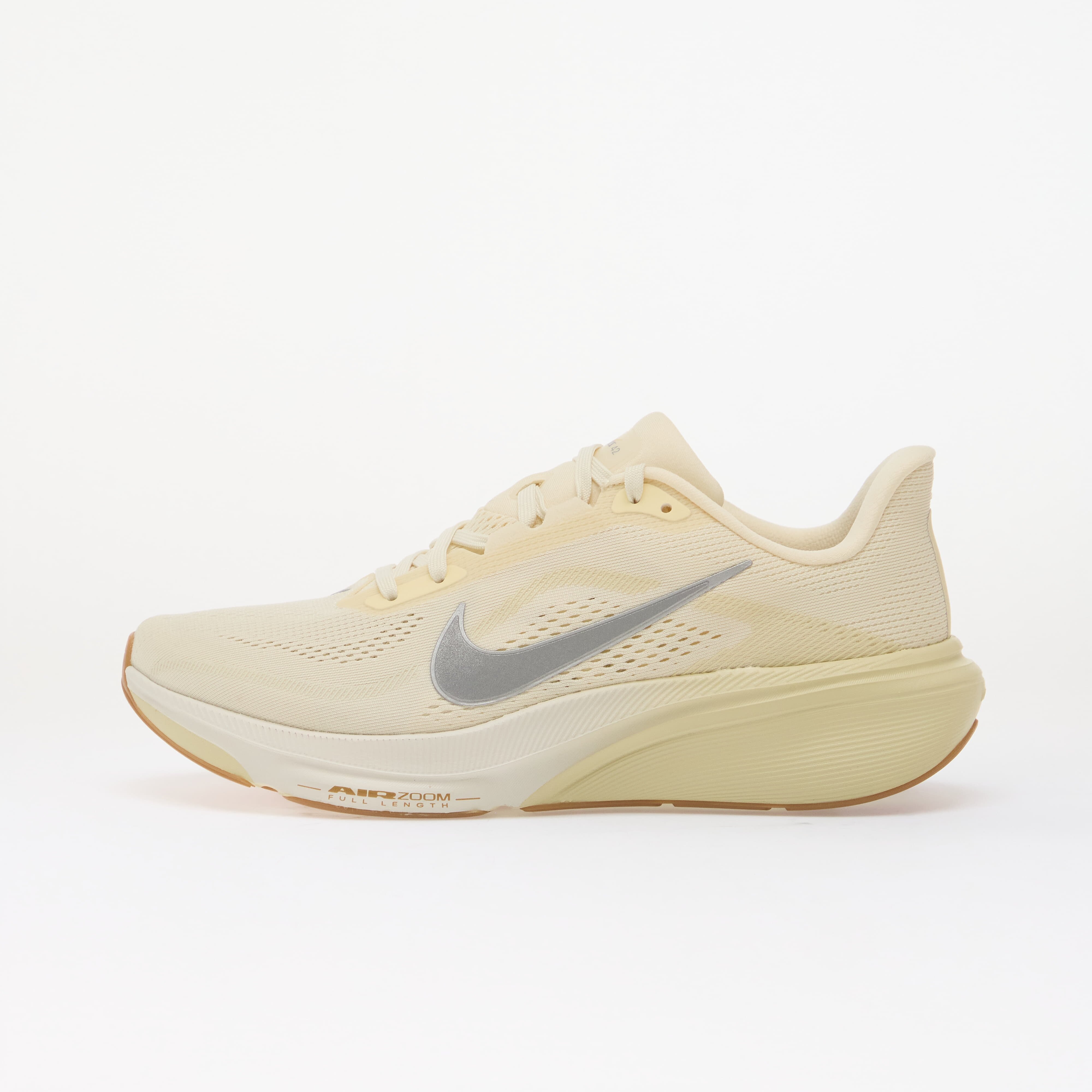Nike Сникърси Pegasus 42 Coconut Milk/ Metallic Silver-Lt Khaki