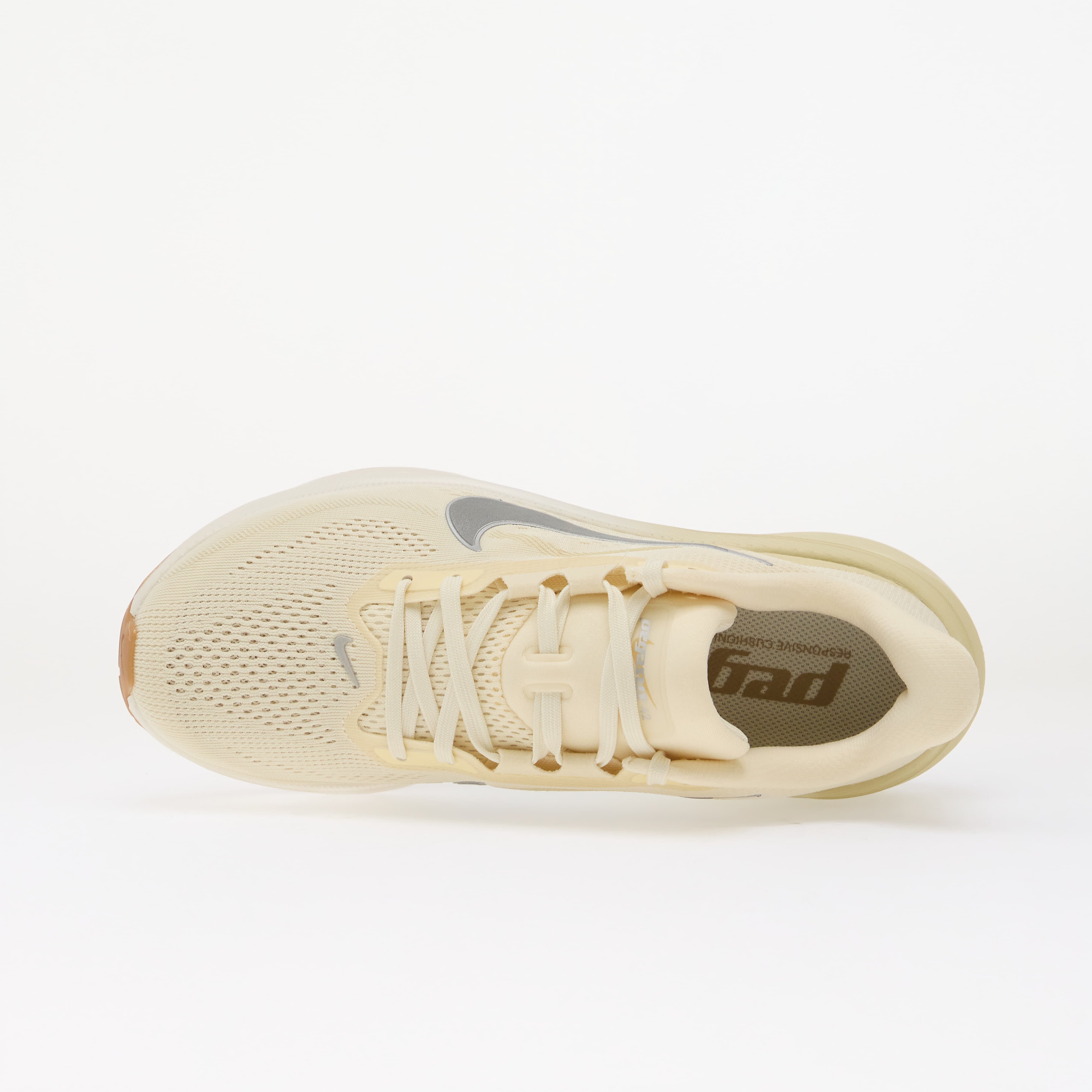 Nike Сникърси Pegasus 42 Coconut Milk/ Metallic Silver-Lt Khaki