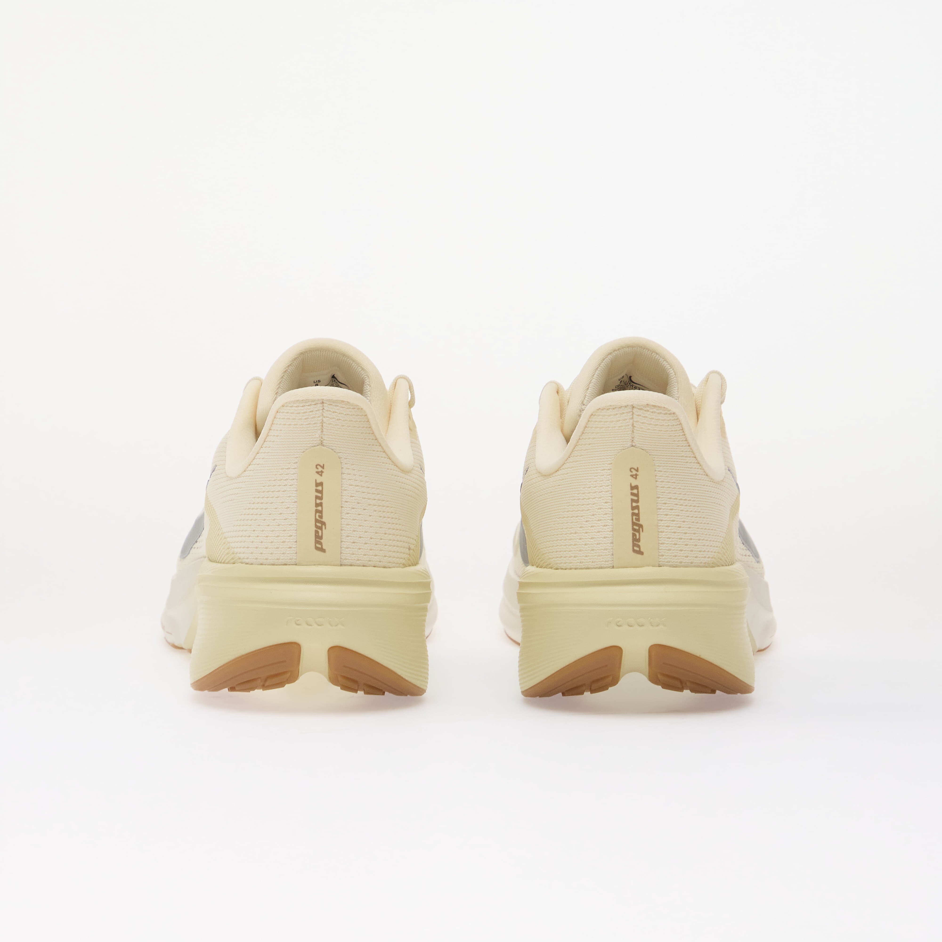 Nike Сникърси Pegasus 42 Coconut Milk/ Metallic Silver-Lt Khaki