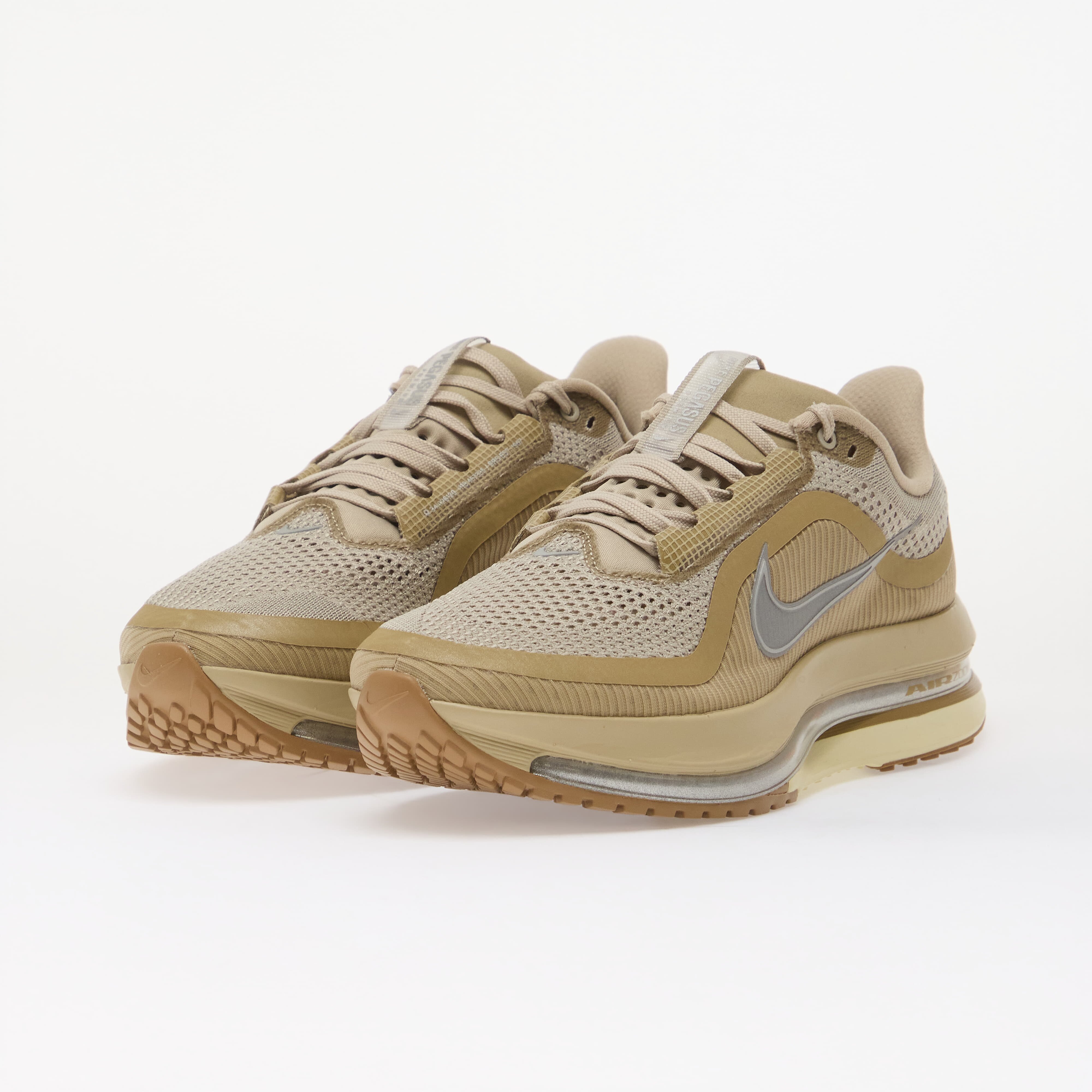 Nike Сникърси Pegasus Premium Desert Khaki/ Metallic Silver-Lt Khaki