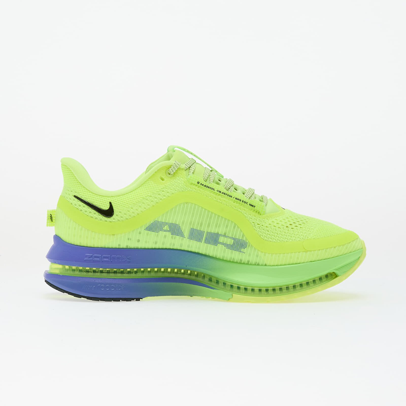 Nike Сникърси Pegasus Premium Volt Ice/ Black Spruce-Lime Blast