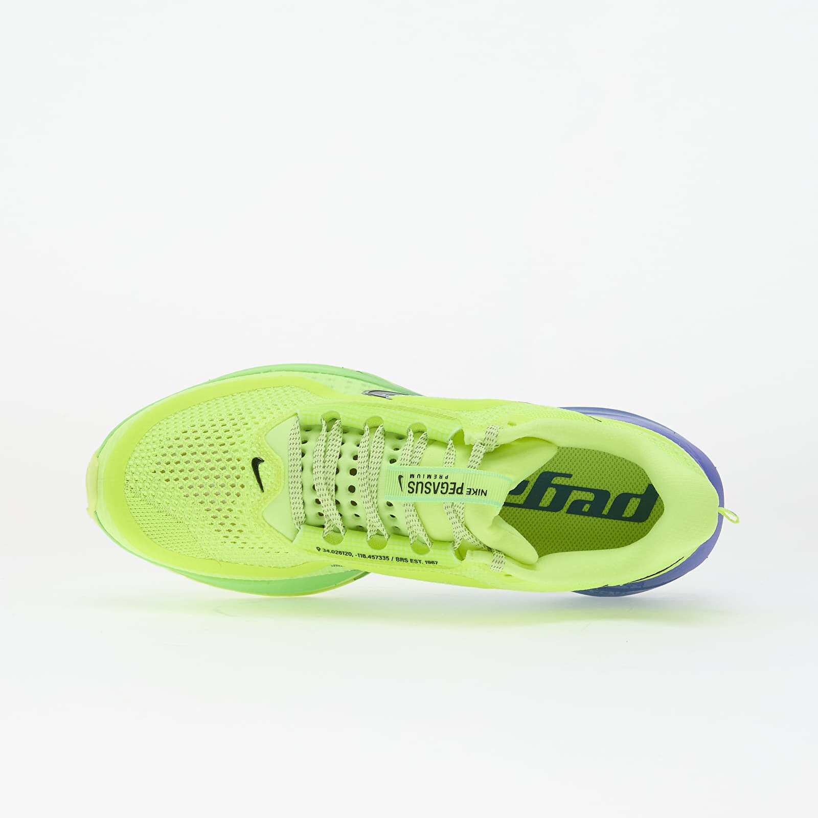 Nike Сникърси Pegasus Premium Volt Ice/ Black Spruce-Lime Blast