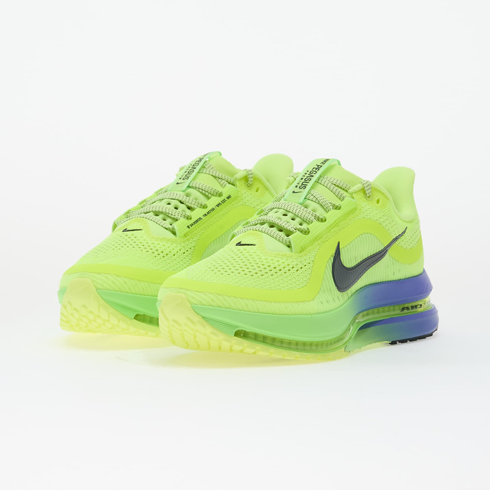 Nike Сникърси Pegasus Premium Volt Ice/ Black Spruce-Lime Blast