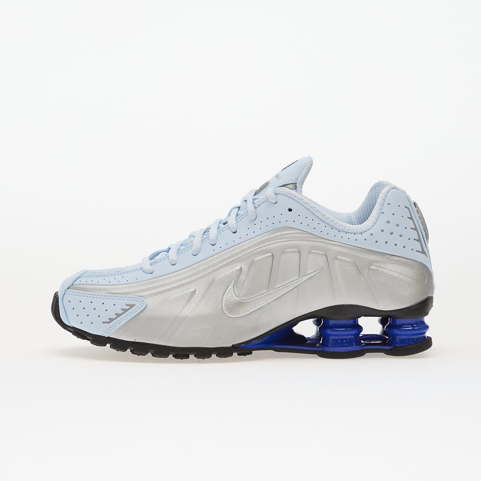 Nike Сникърси Shox R4 Blue Tint/ Mtlc Silver-Racer Blue-Mtlc Silver-Black