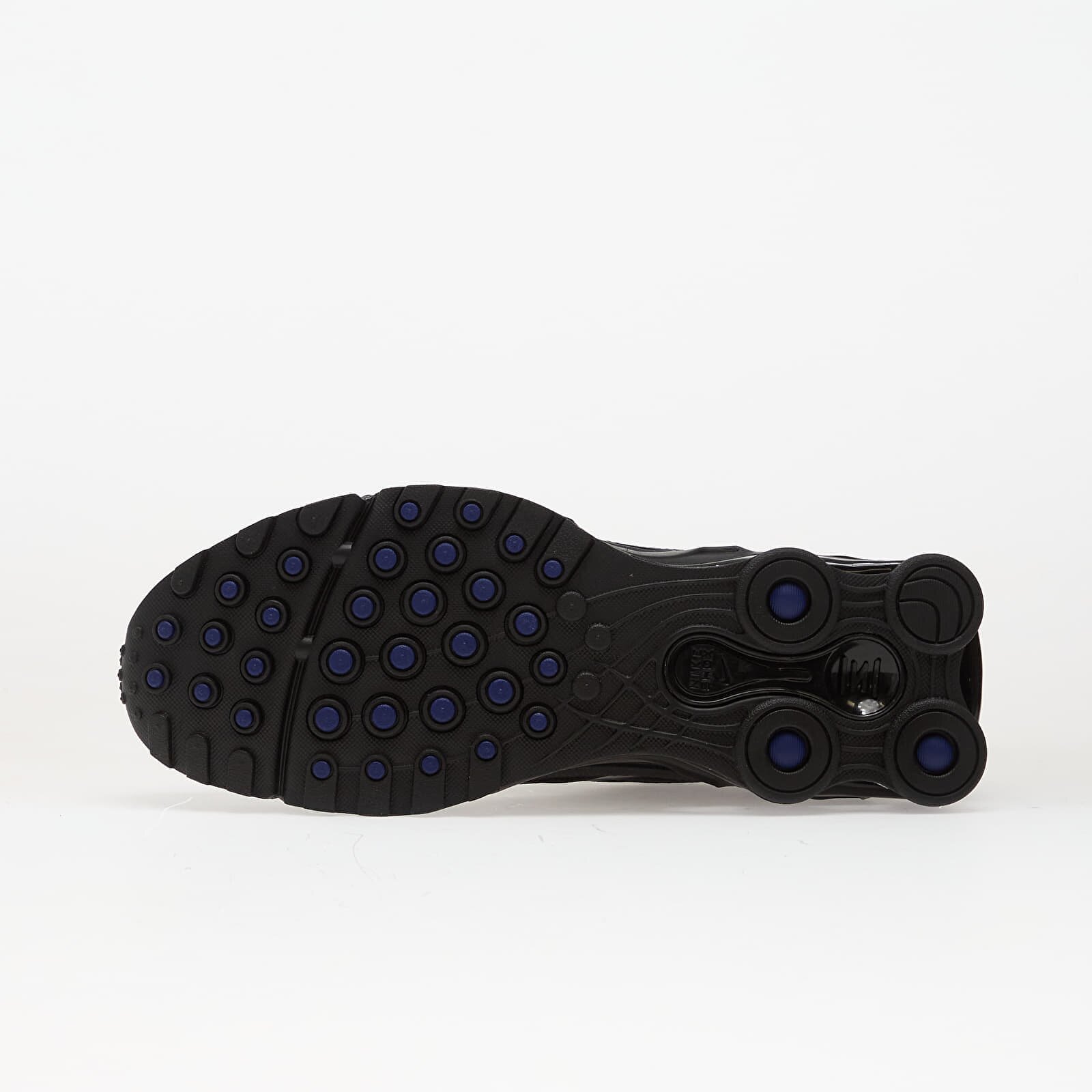 Nike Сникърси Shox Ride 2 Black/ Metallic Silver-Deep Royal Blue