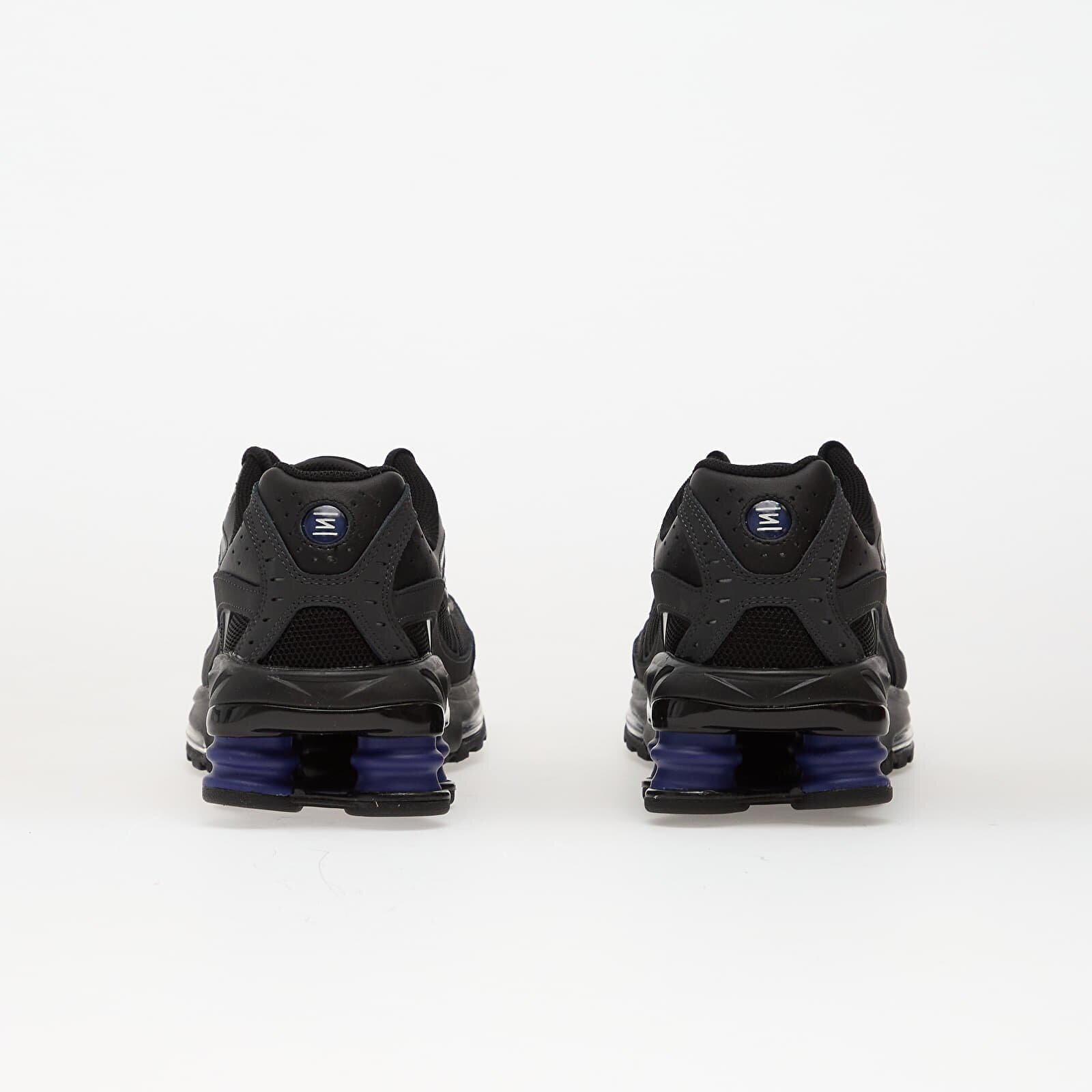 Nike Сникърси Shox Ride 2 Black/ Metallic Silver-Deep Royal Blue