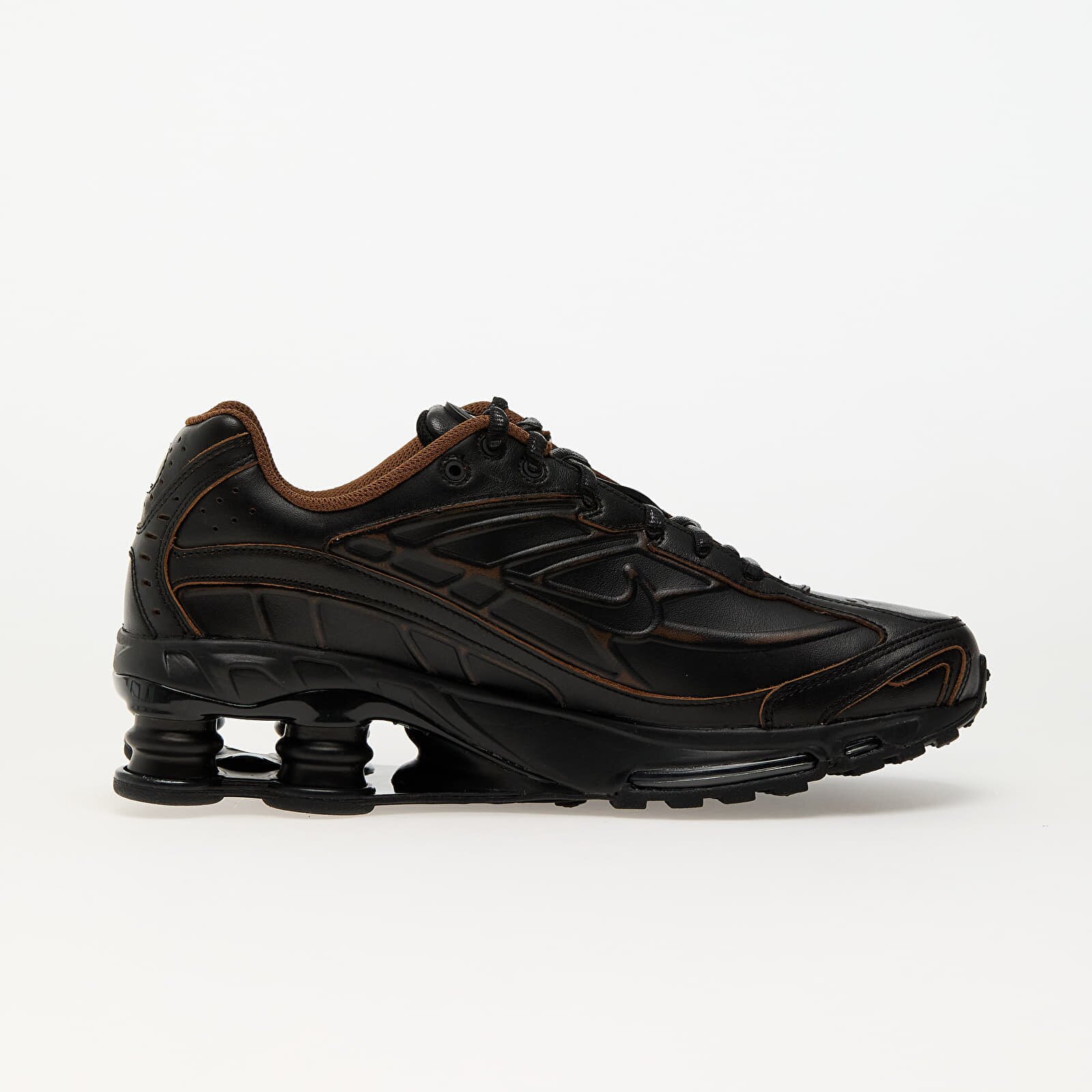 Nike Сникърси Shox Ride 2 Prm Black/ Black-Lt British Tan