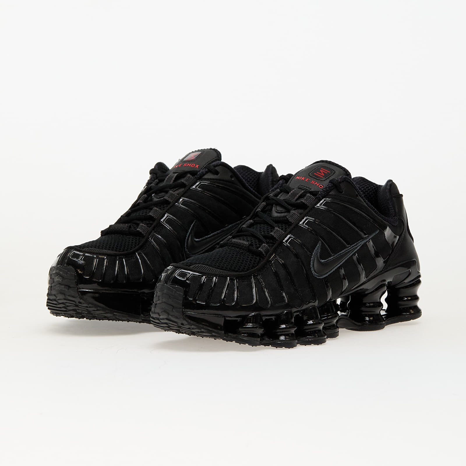 Nike Сникърси Shox TL Black/ Black-Mtlc Hematite-Max Orange