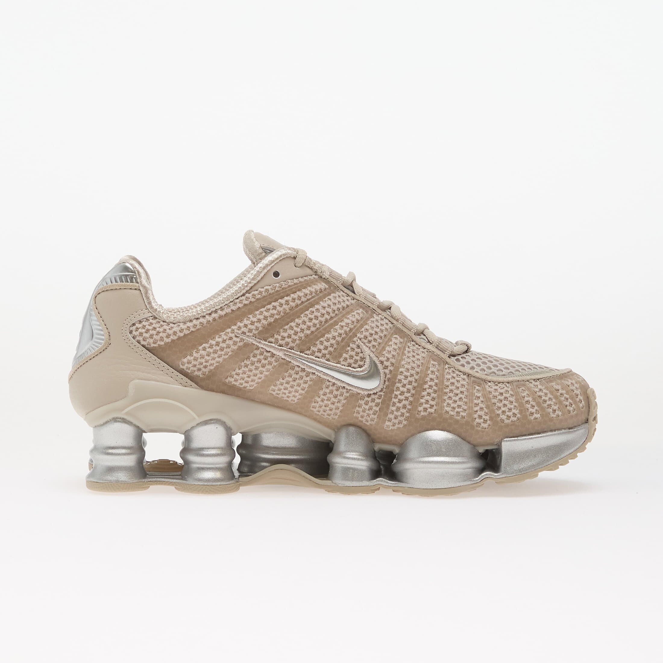 Nike Сникърси Shox TL Cream Ii/ Metallic Silver-Black