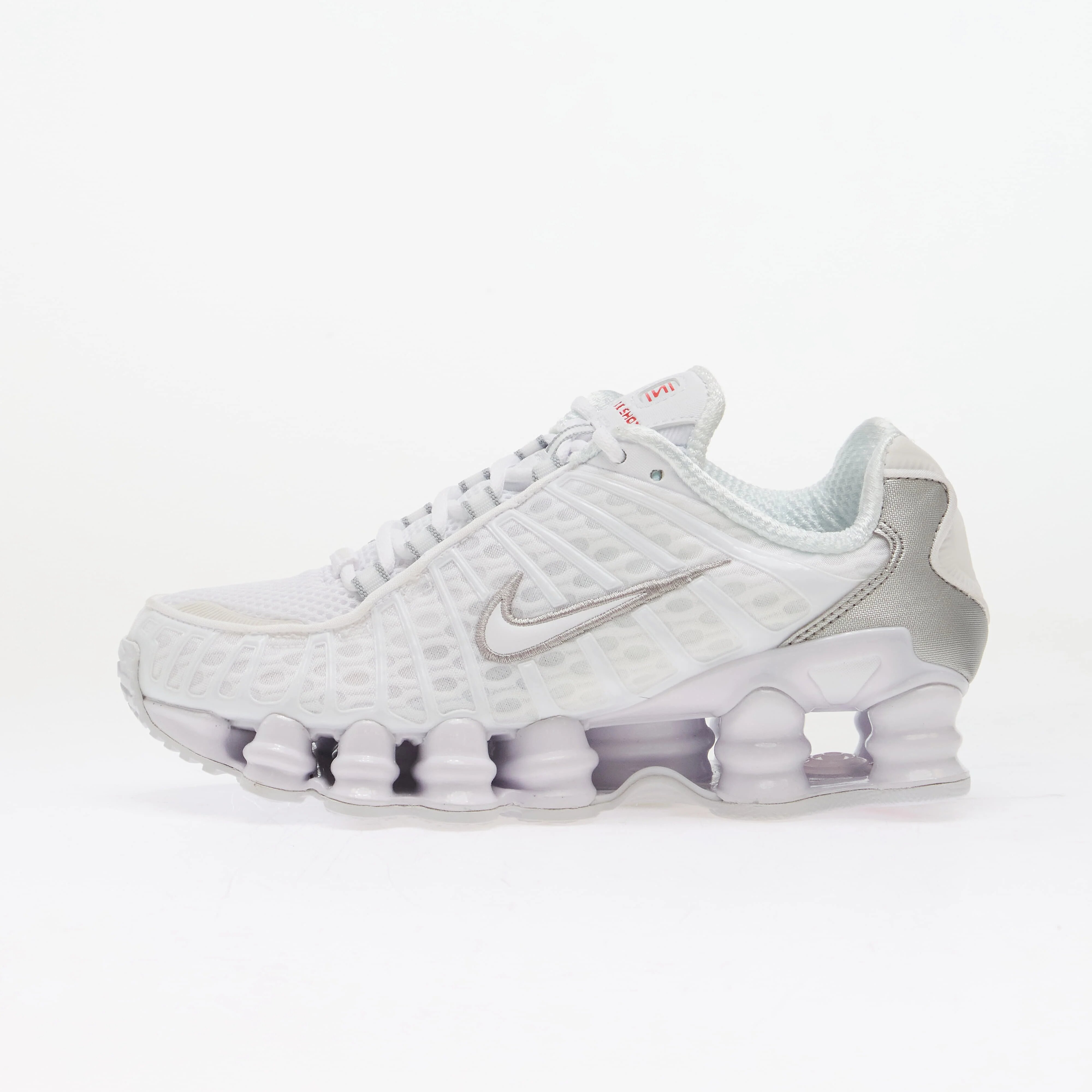 Nike Сникърси Shox TL Kids White/ White/ Metallic Silver/ Max Orange