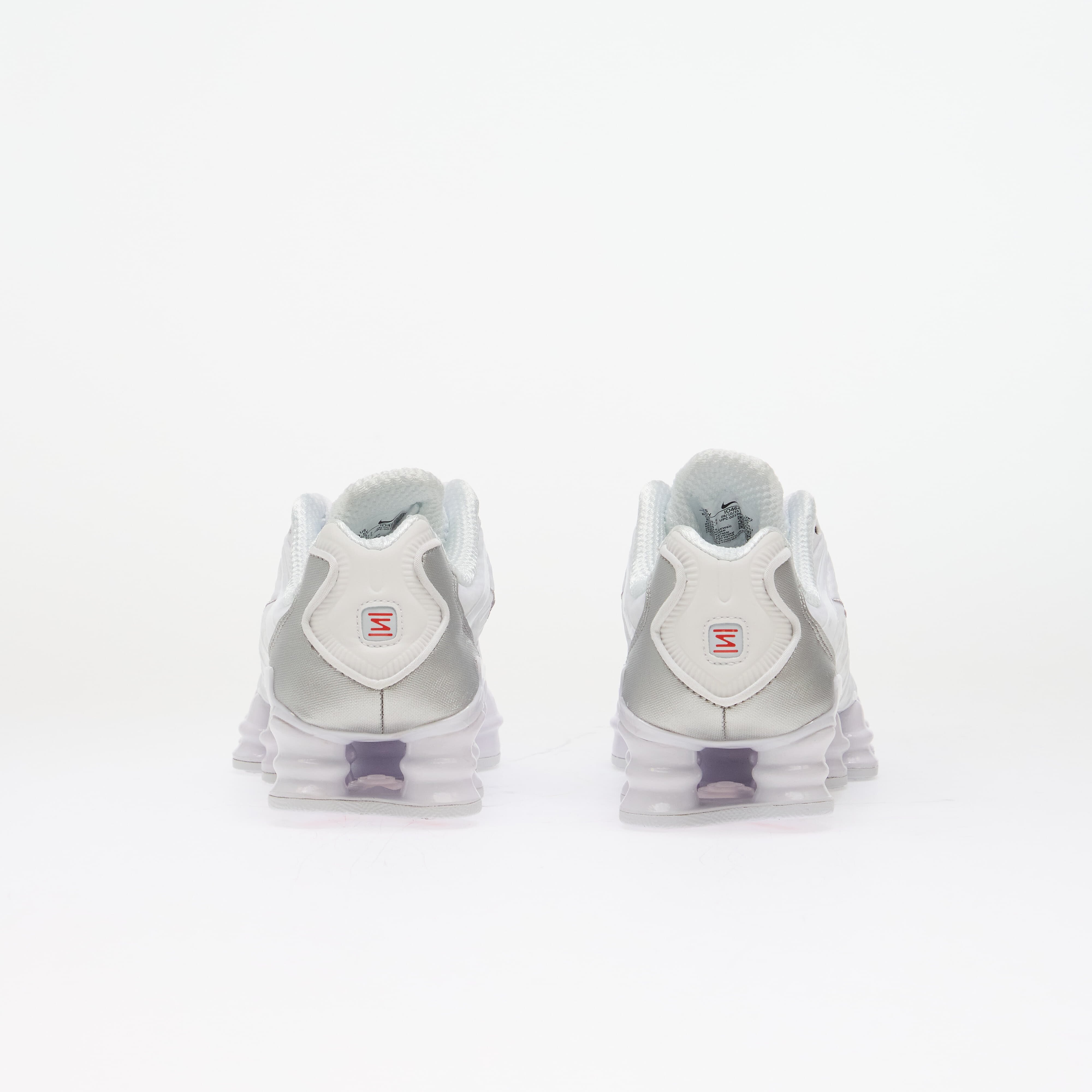Nike Сникърси Shox TL Kids White/ White/ Metallic Silver/ Max Orange