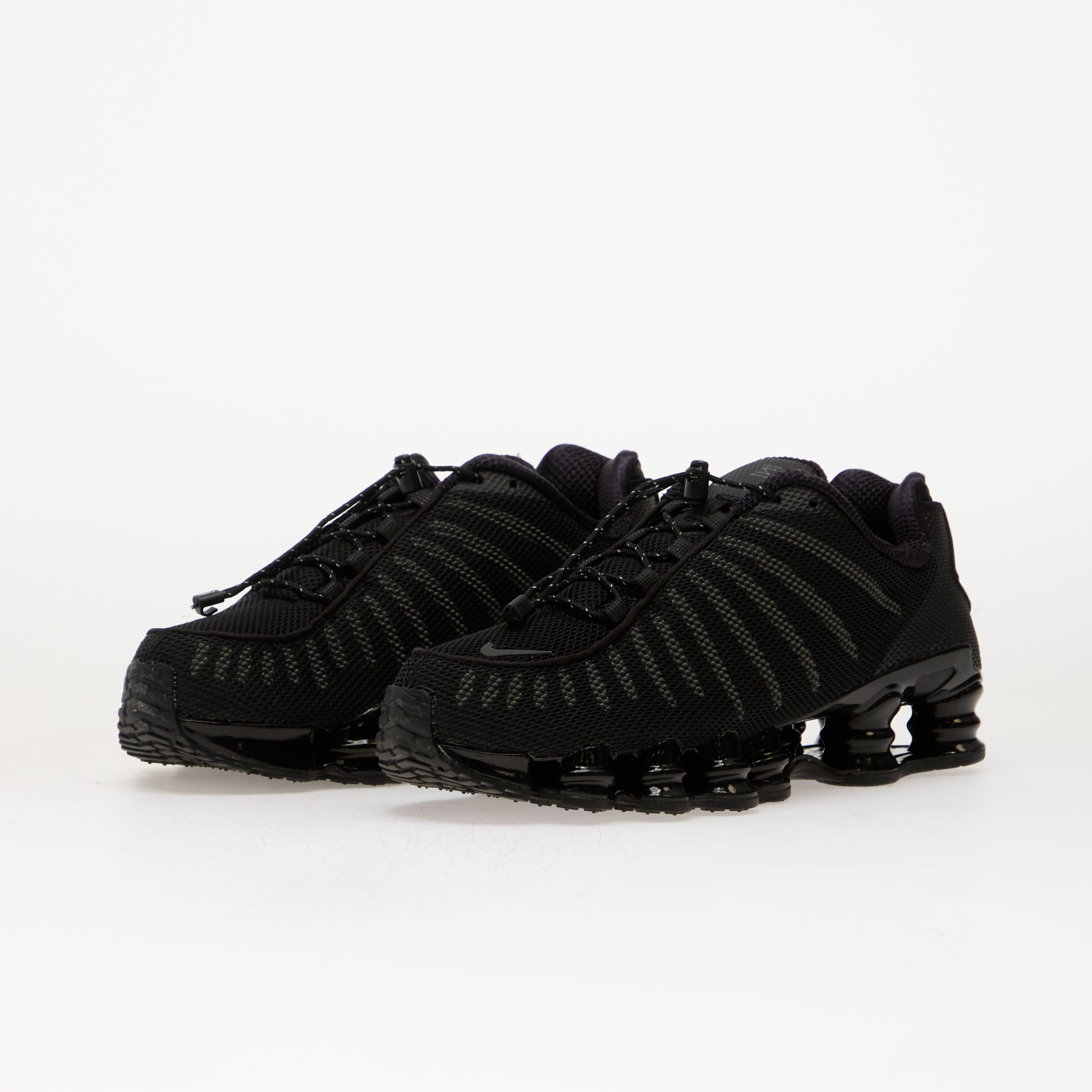 Nike Сникърси Shox TL SE Black/ Mtlc Dark Grey-Iron Grey
