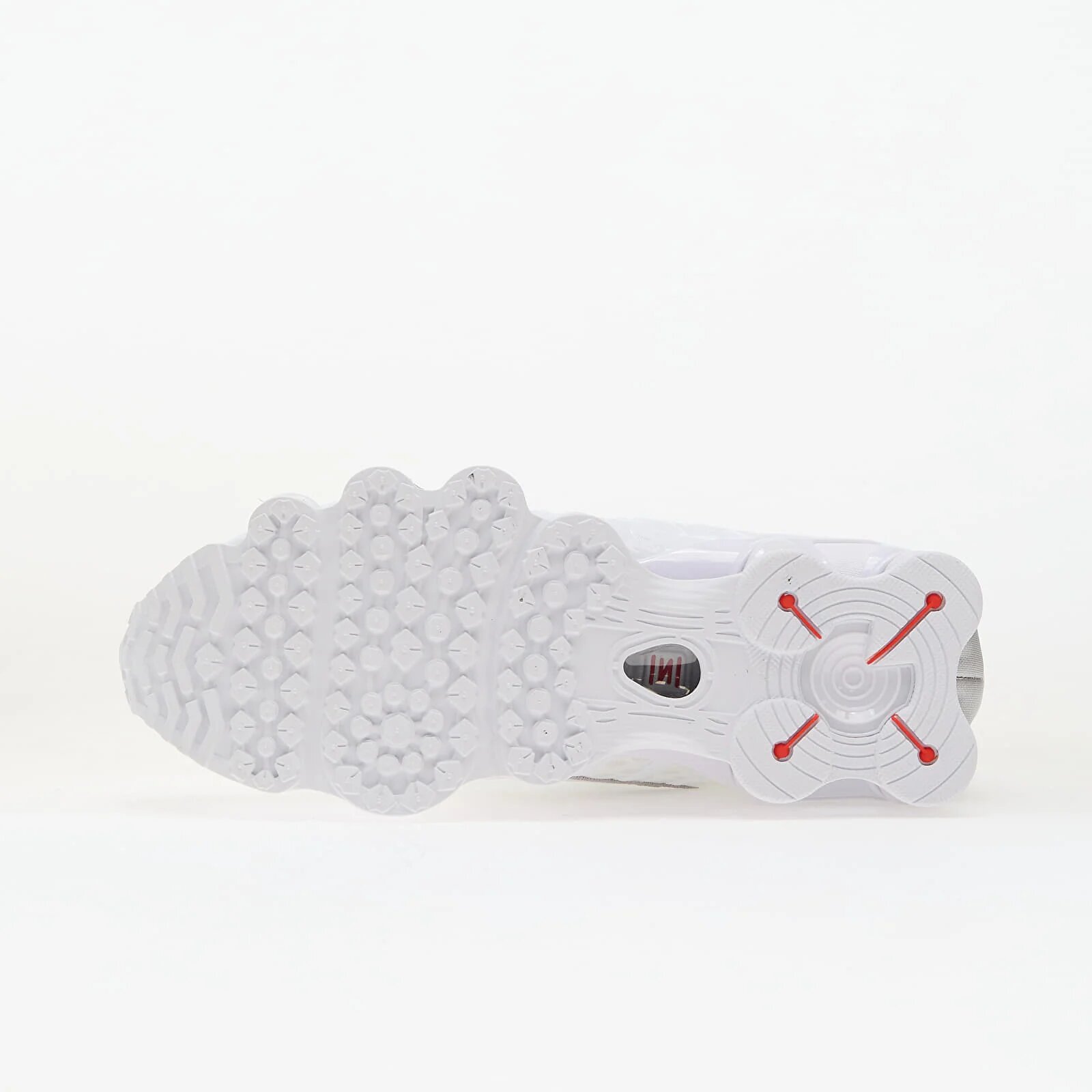 Nike Сникърси Shox TL White/ White-Metallic Silver-Max Orange