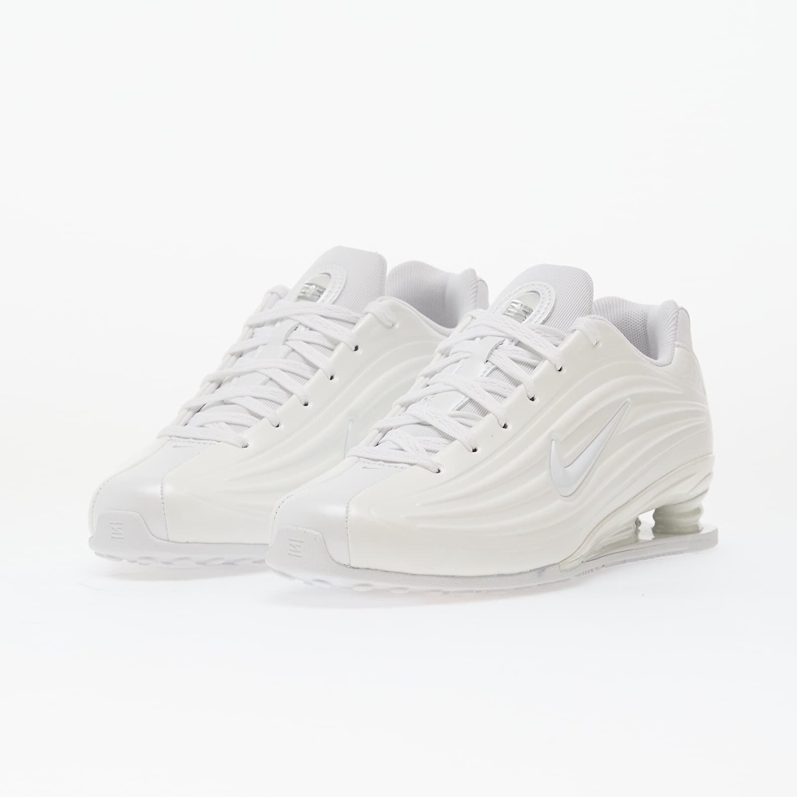 Nike Сникърси Shox Z White/ White-Summit White-Metallic Silver
