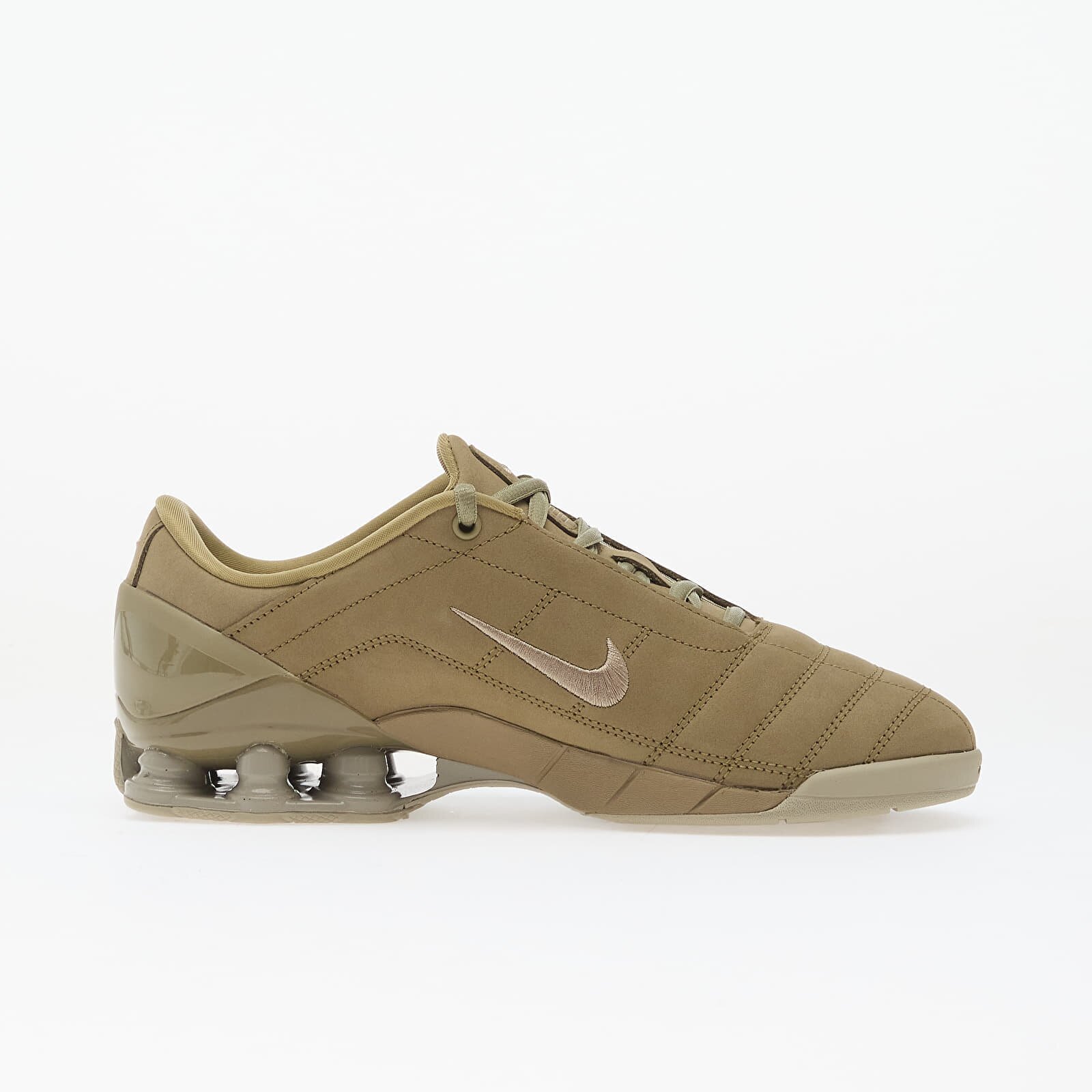 Nike Сникърси T90 Shox Magia Neutral Olive/ Metallic Silver