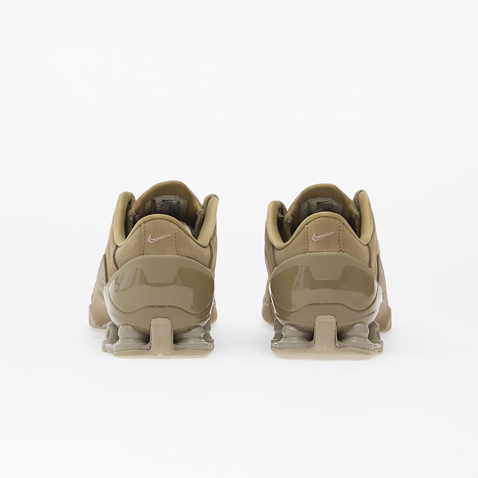Nike Сникърси T90 Shox Magia Neutral Olive/ Metallic Silver