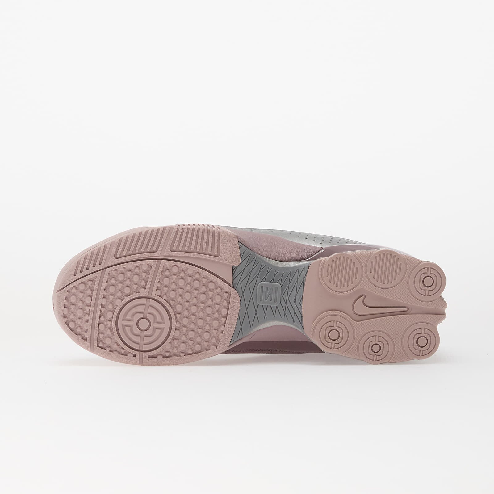 Nike Сникърси Total90 Shox Magia Taupe Grey/ Metallic Silver-Lt Violet Ore