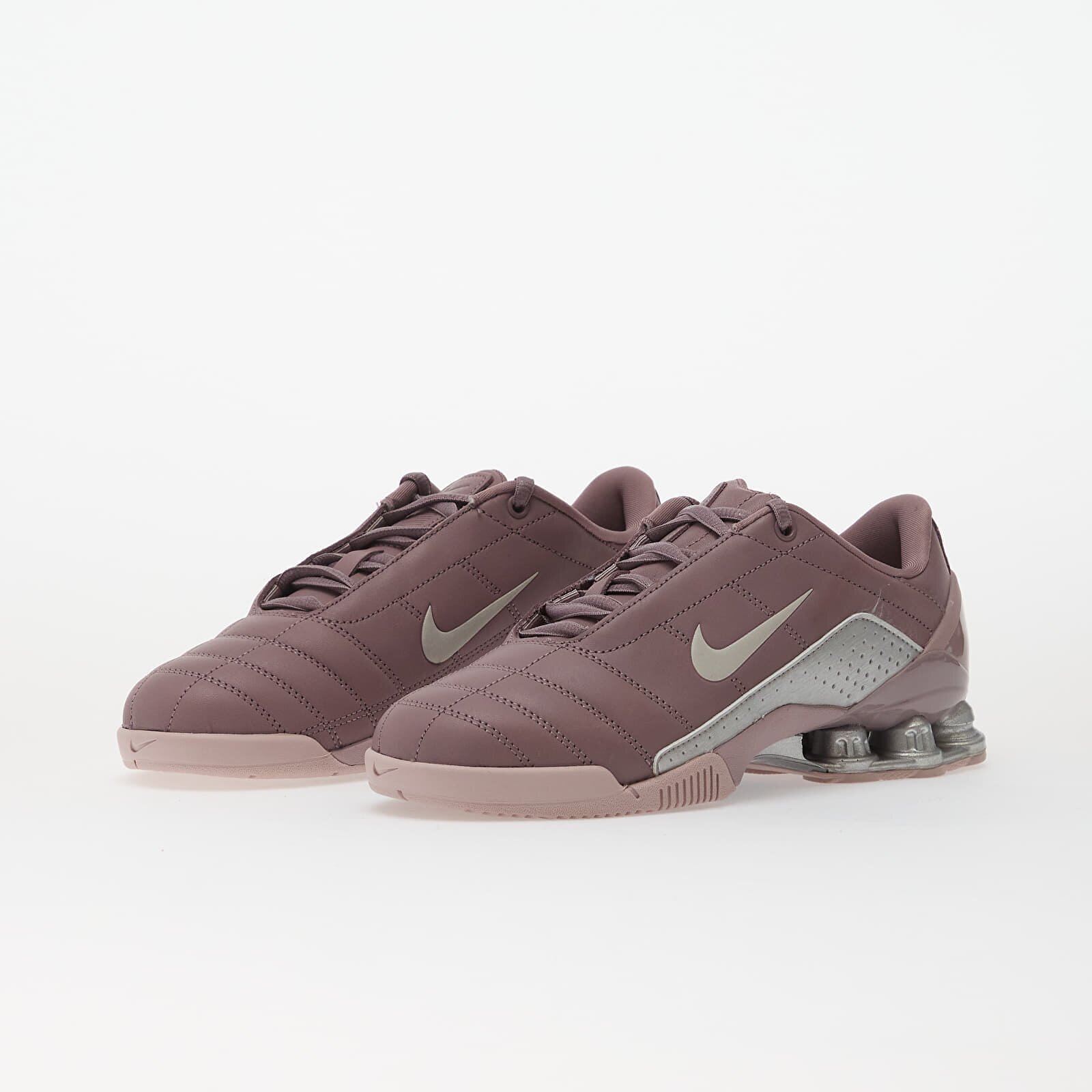 Nike Сникърси Total90 Shox Magia Taupe Grey/ Metallic Silver-Lt Violet Ore