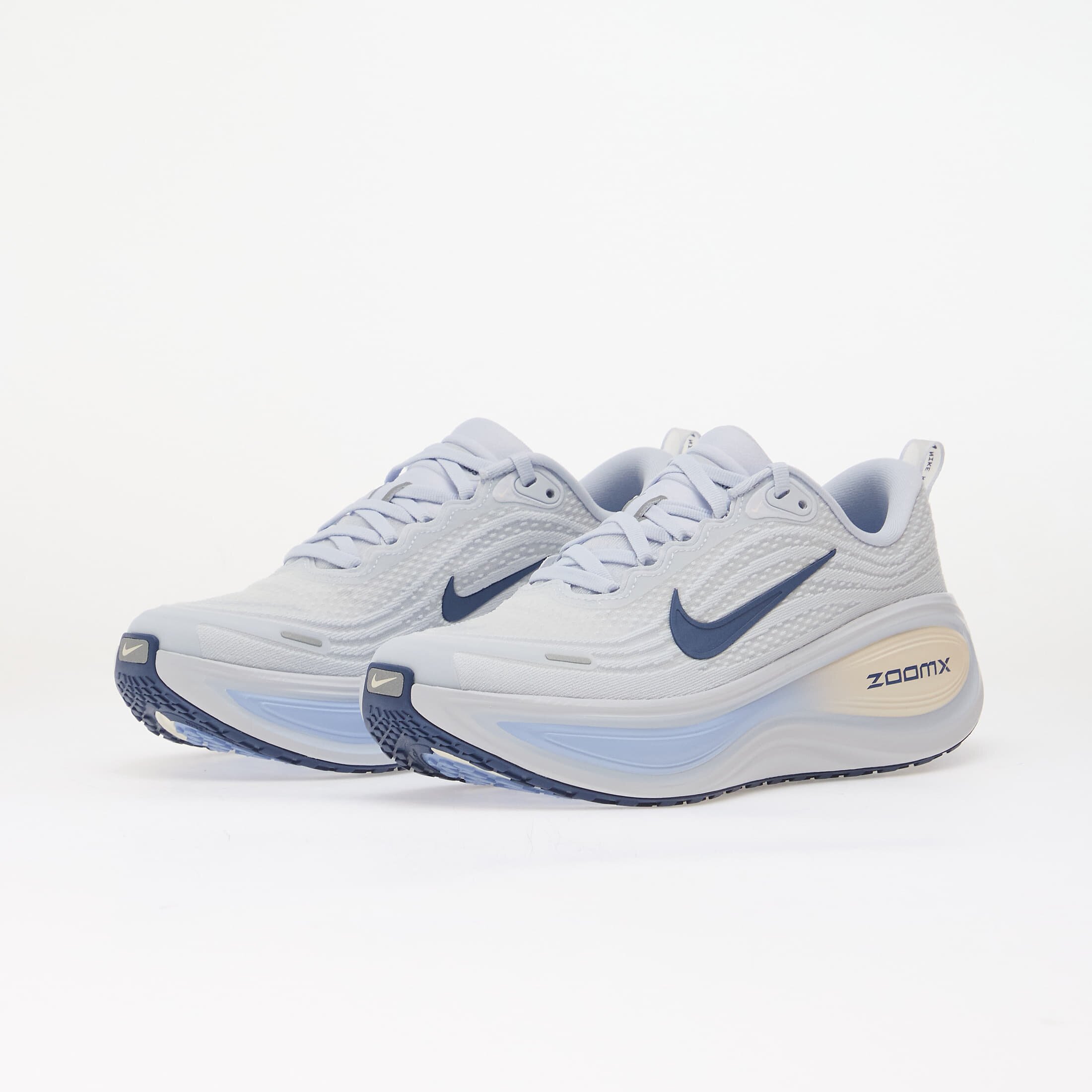 Nike Сникърси Vomero Plus White/ Mystic Navy-Aluminum-Football Grey