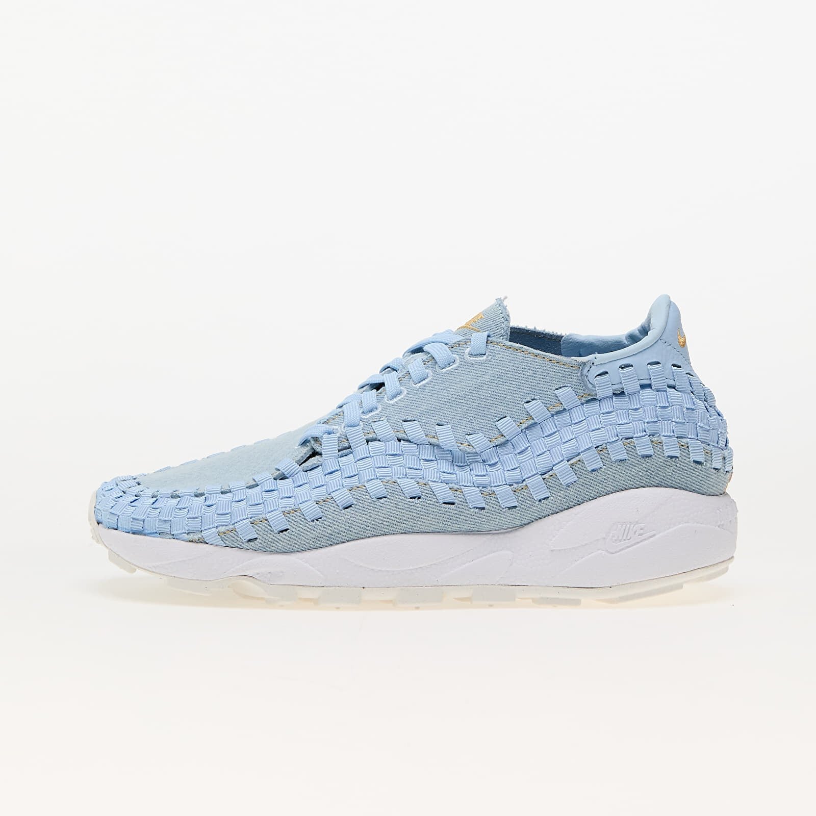 Nike Сникърси W Air Footscape Denim/ Wheat Gold-Ice Blue-White