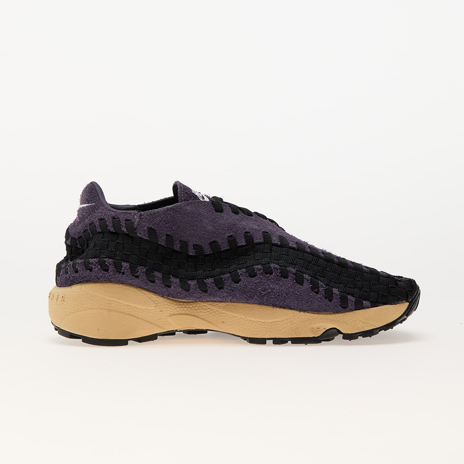 Nike Сникърси W Air Footscape Woven Dark Raisin/ White-Black-Sesame