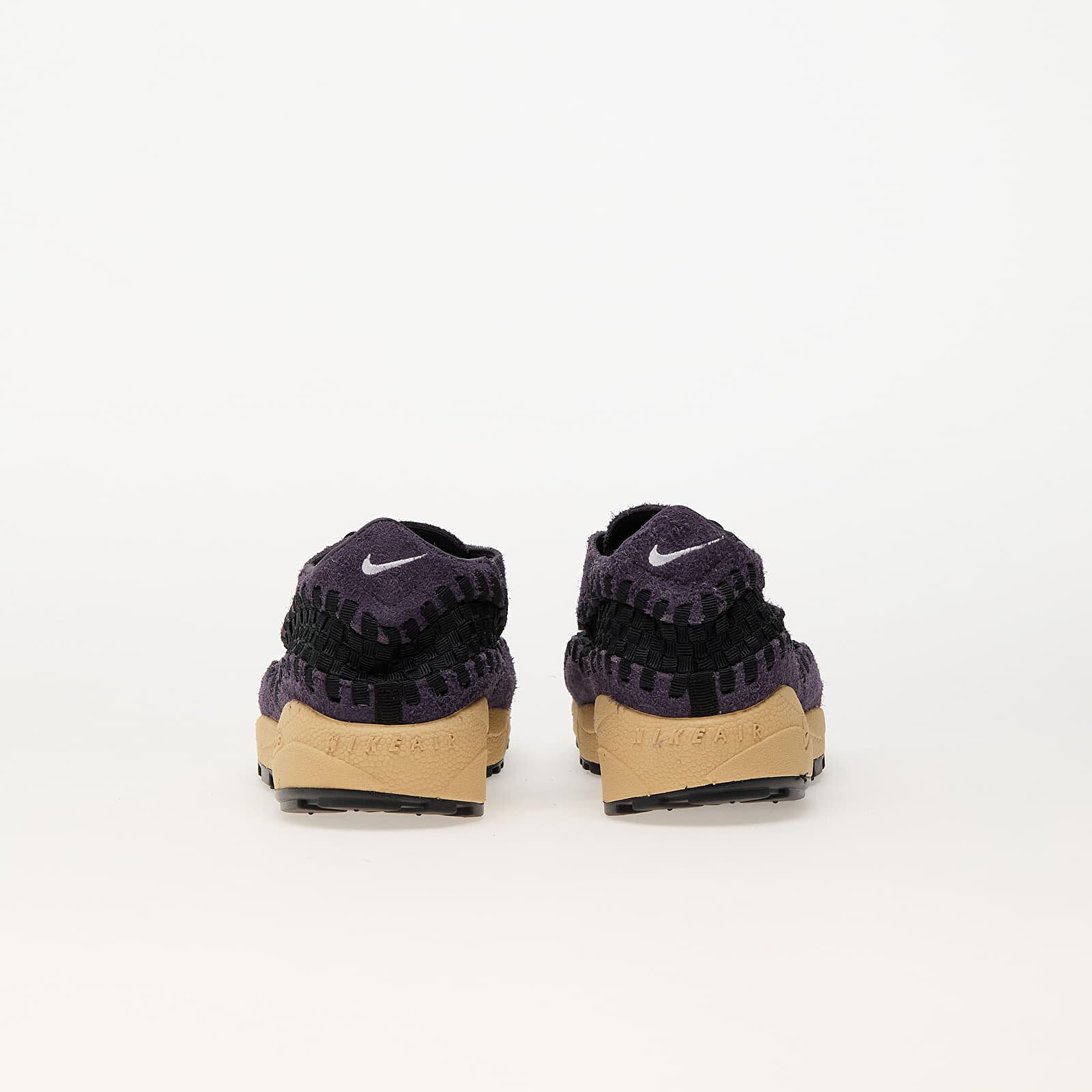 Nike Сникърси W Air Footscape Woven Dark Raisin/ White-Black-Sesame