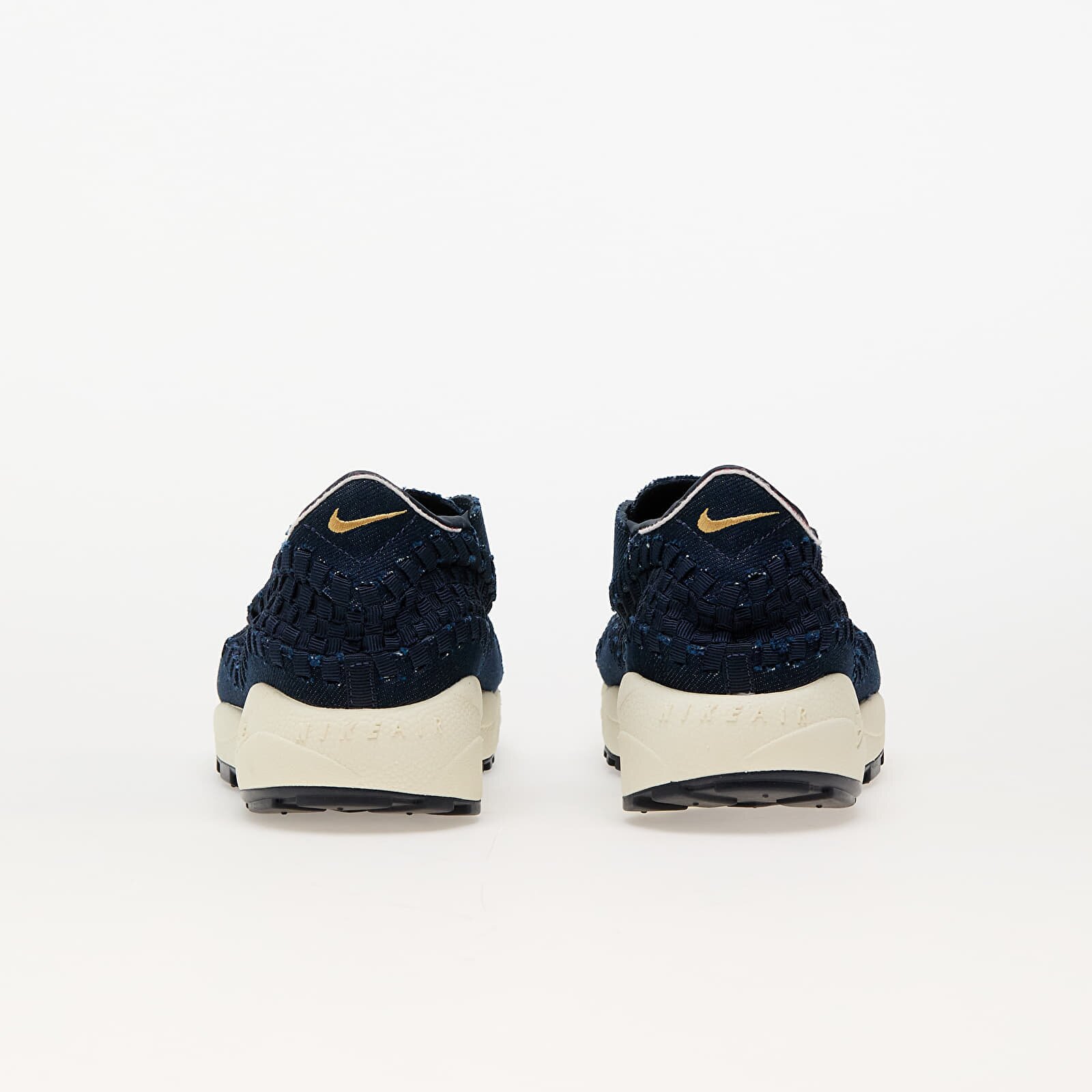 Nike Сникърси W Air Footscape Woven Denim/ Wheat Gold-Obsidian-Coconut Milk