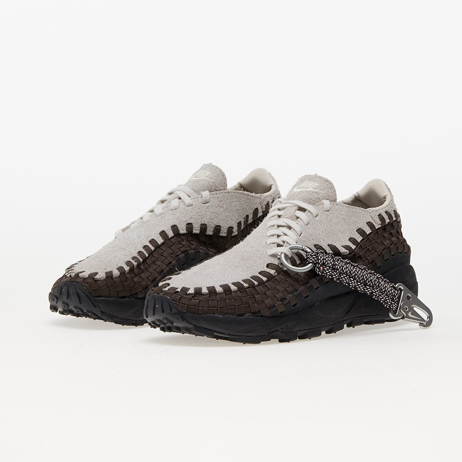 Nike Сникърси W Air Footscape Woven Light Orewood Brown/ Coconut Milk